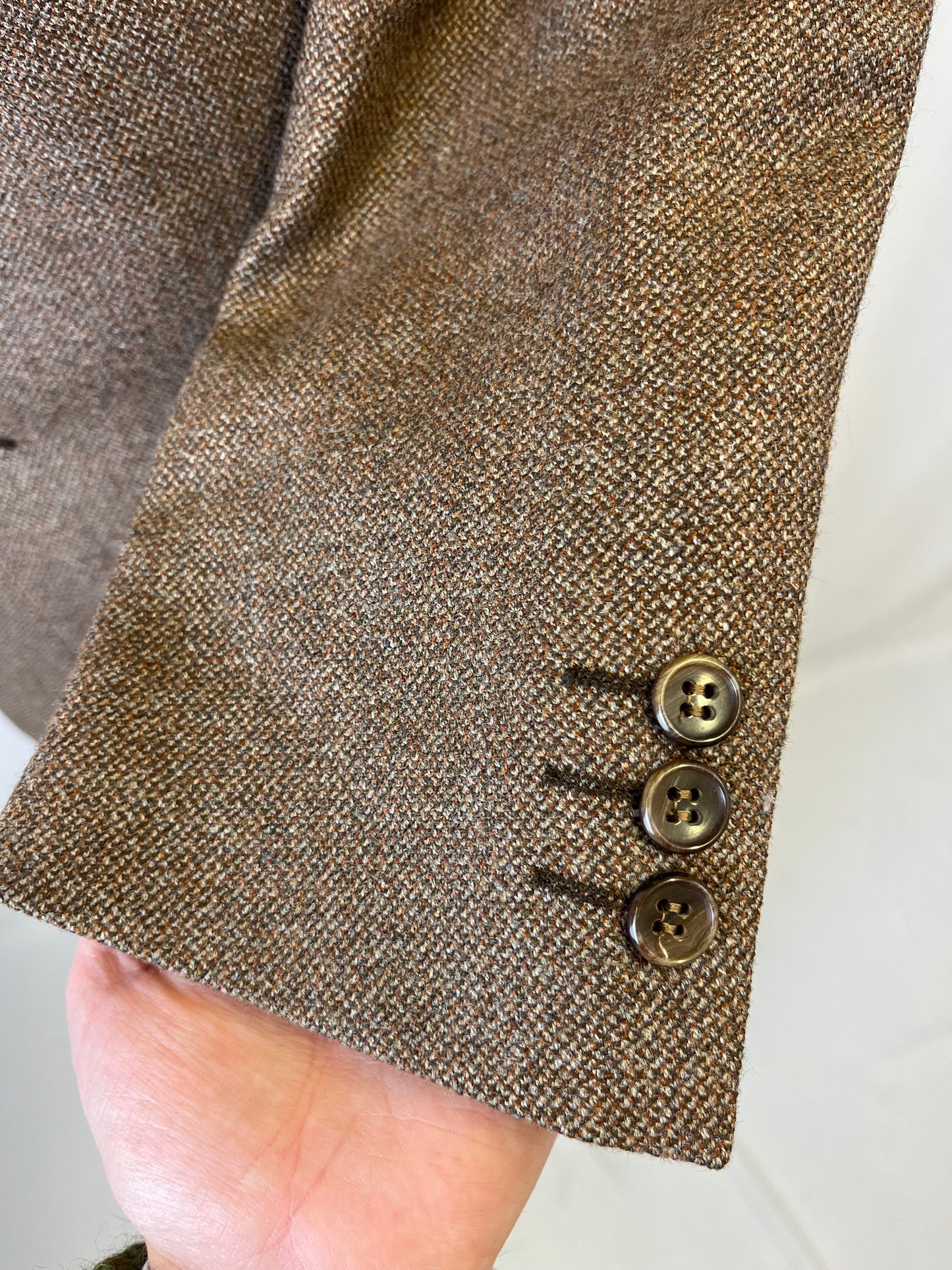 Completo anni '80 tweed tg.44