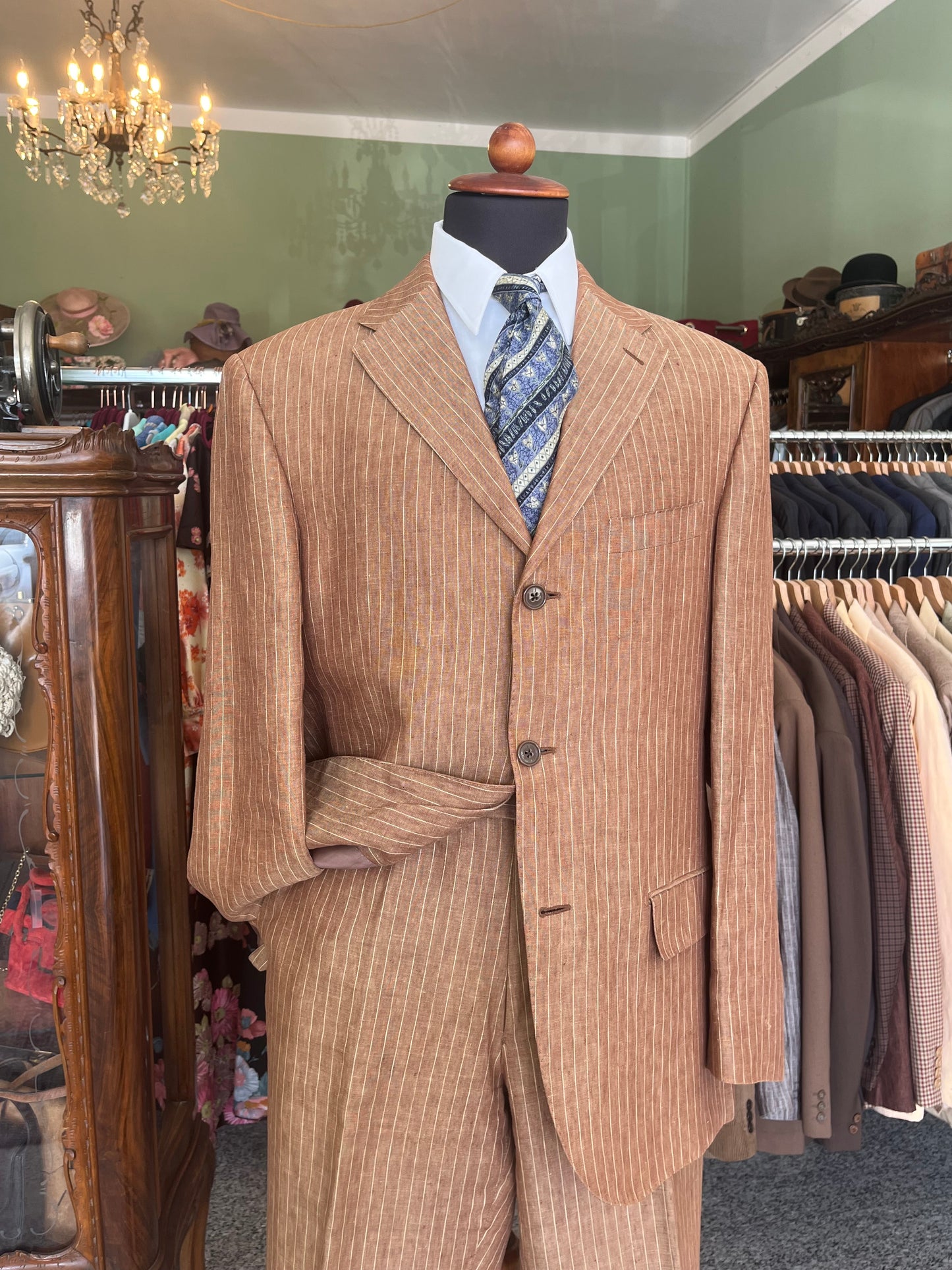 Completo Enrico Coveri in lino tg. 50-52
