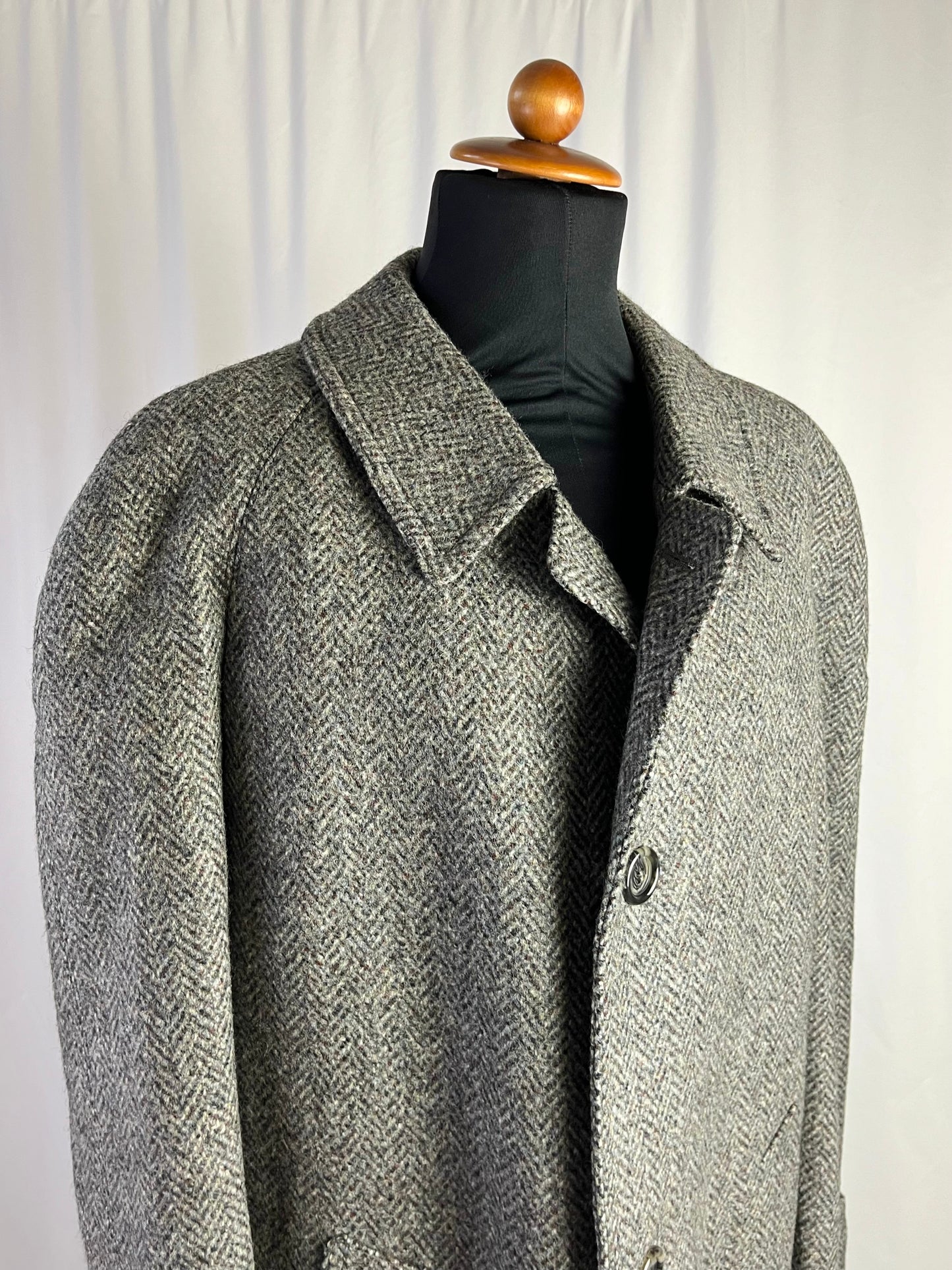 Cappotto anni '80 in tweed tg. 54-56