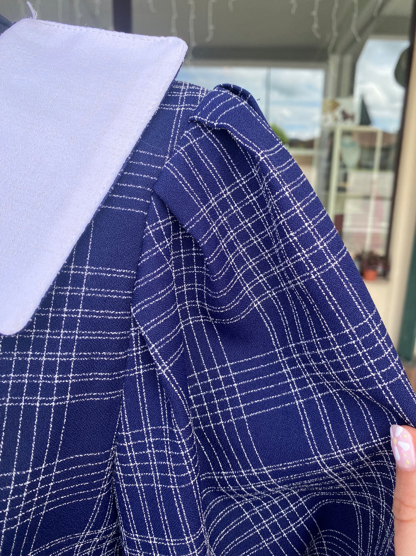 Abito anni ‘80 stile marinaretta - TG. 44 circa