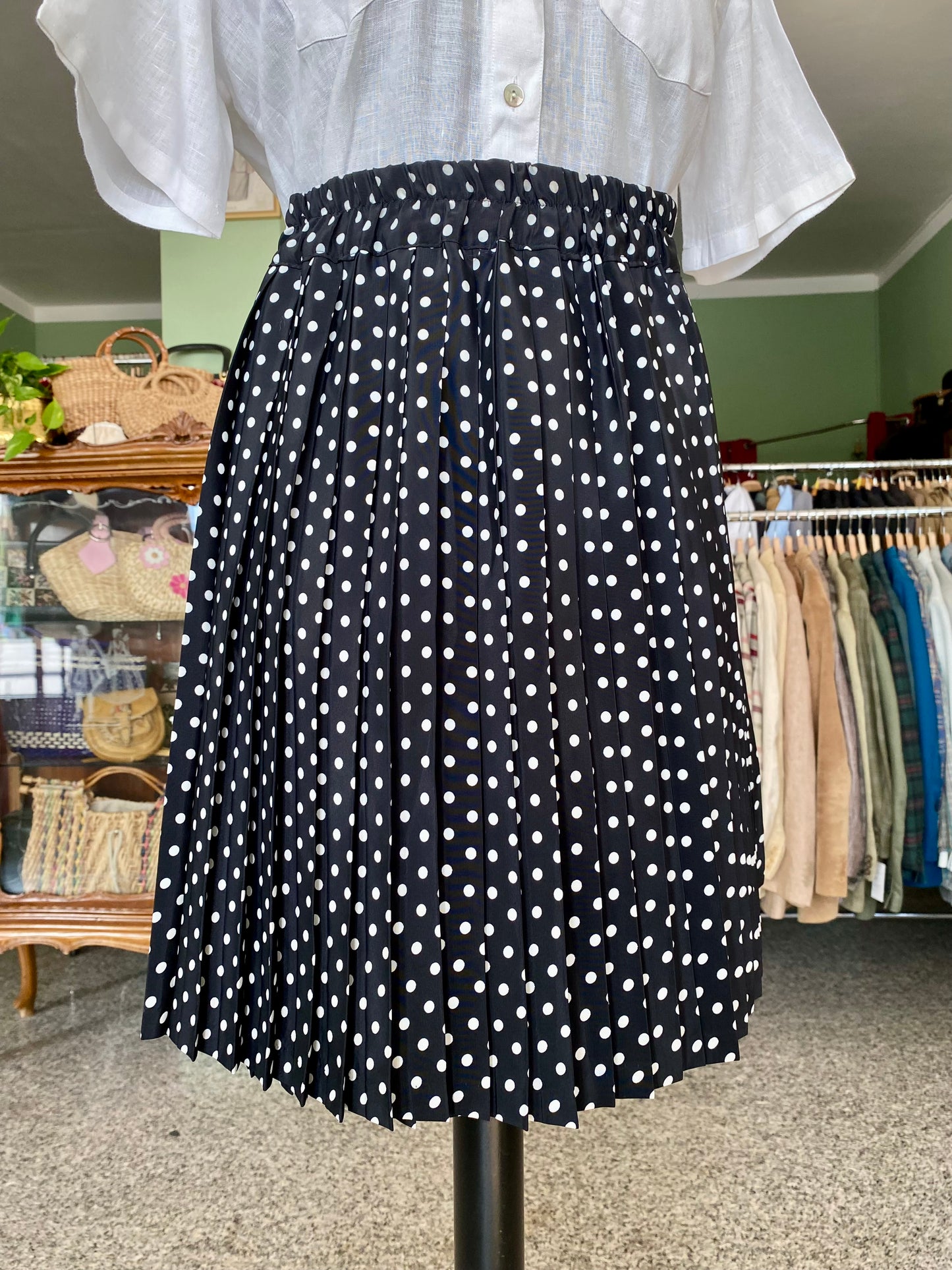 Minigonna a pois - TG. 38/40