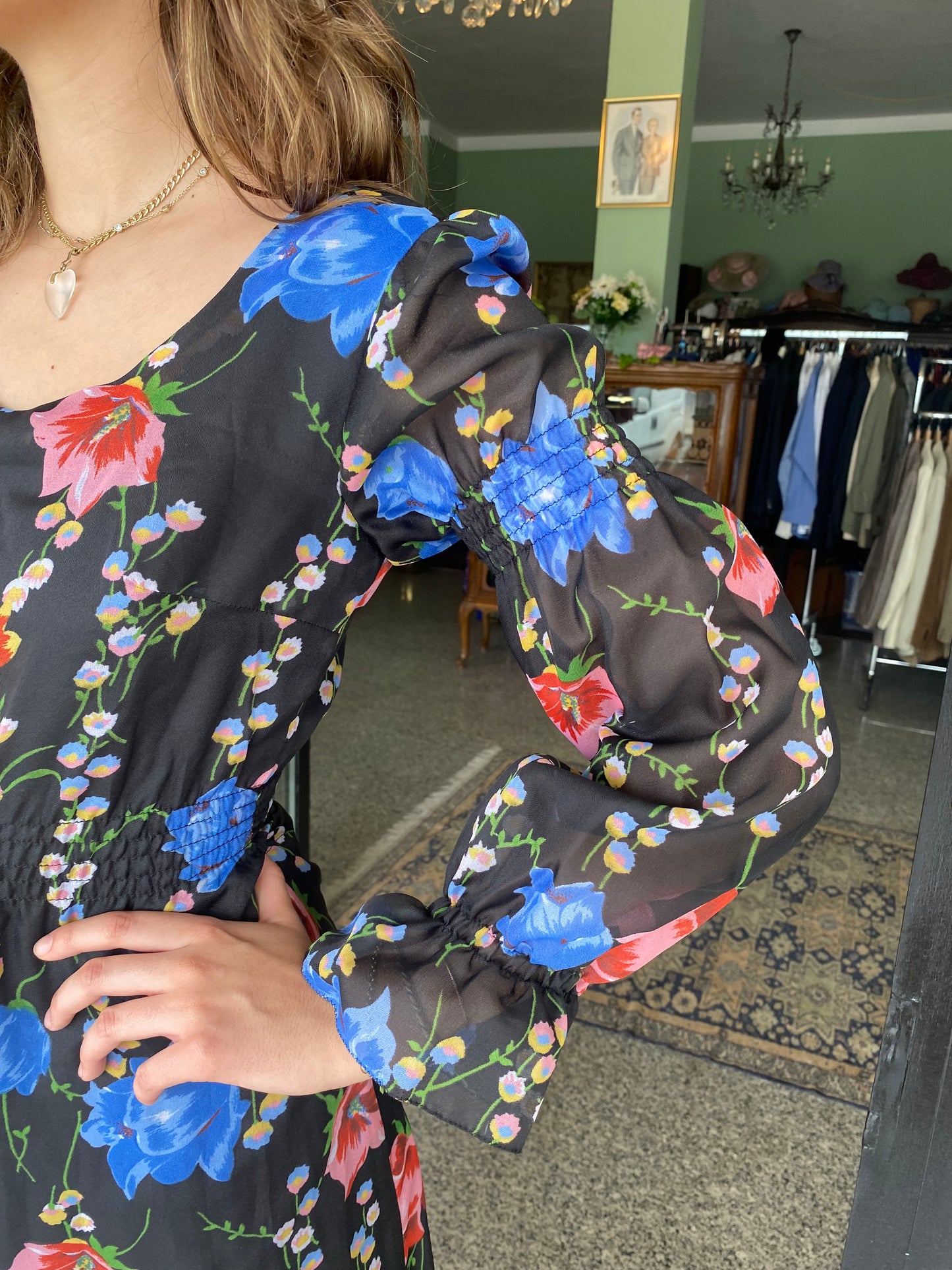 Maxi dress floreale - TG. 38/40