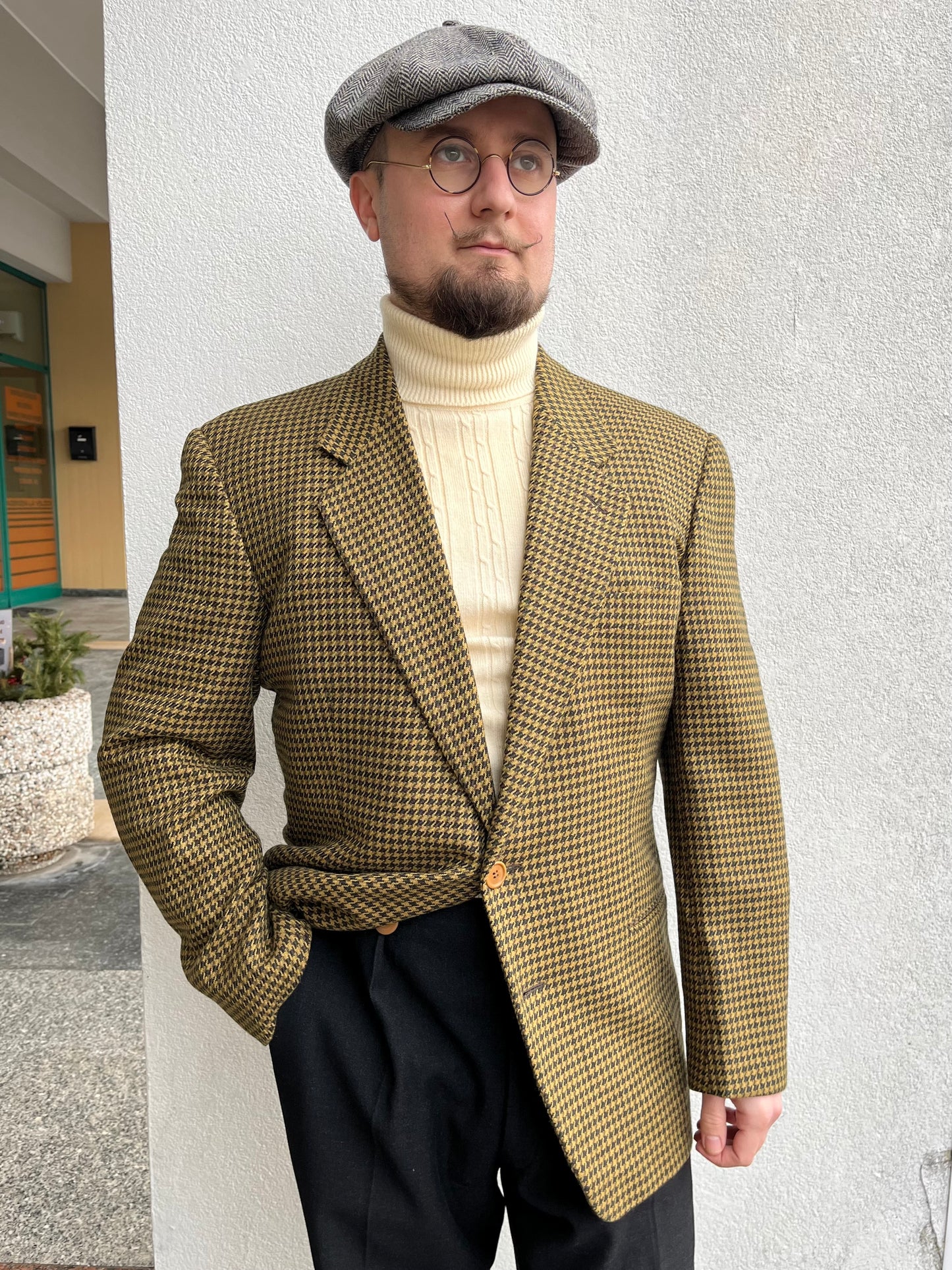 Giacca puro cashmere anni ‘80 tg. 50-52