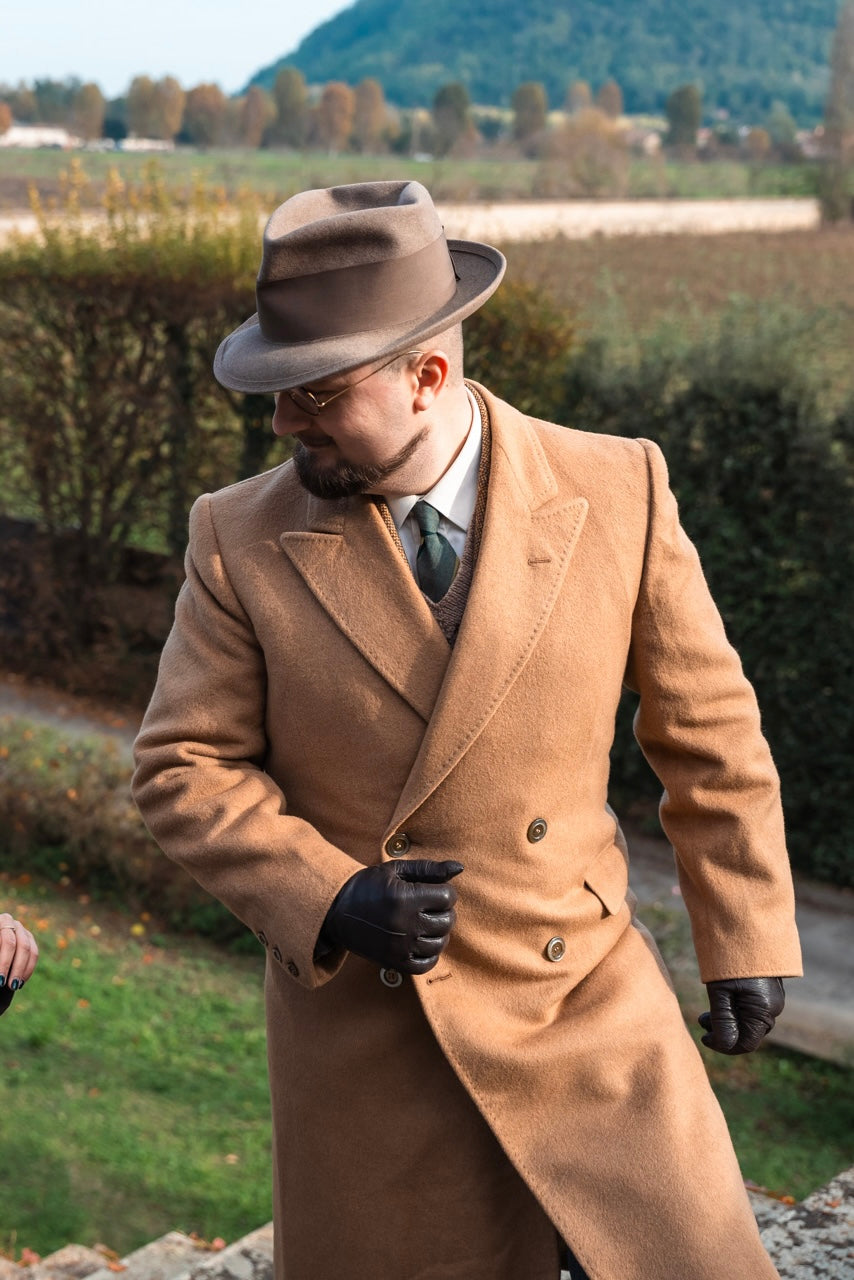 Cappotto doppiopetto anni '60 tg. 46-48