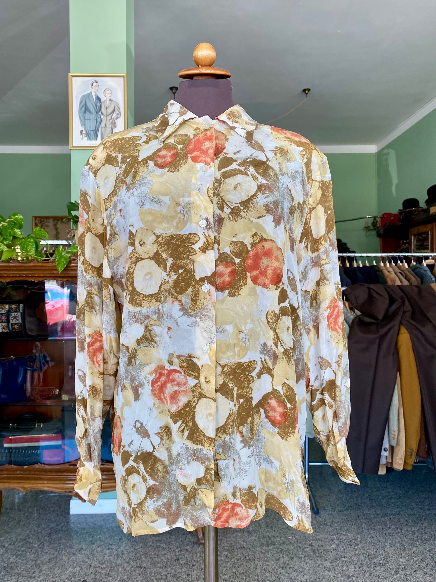 Camicia in crepe di seta - TG. 48/50