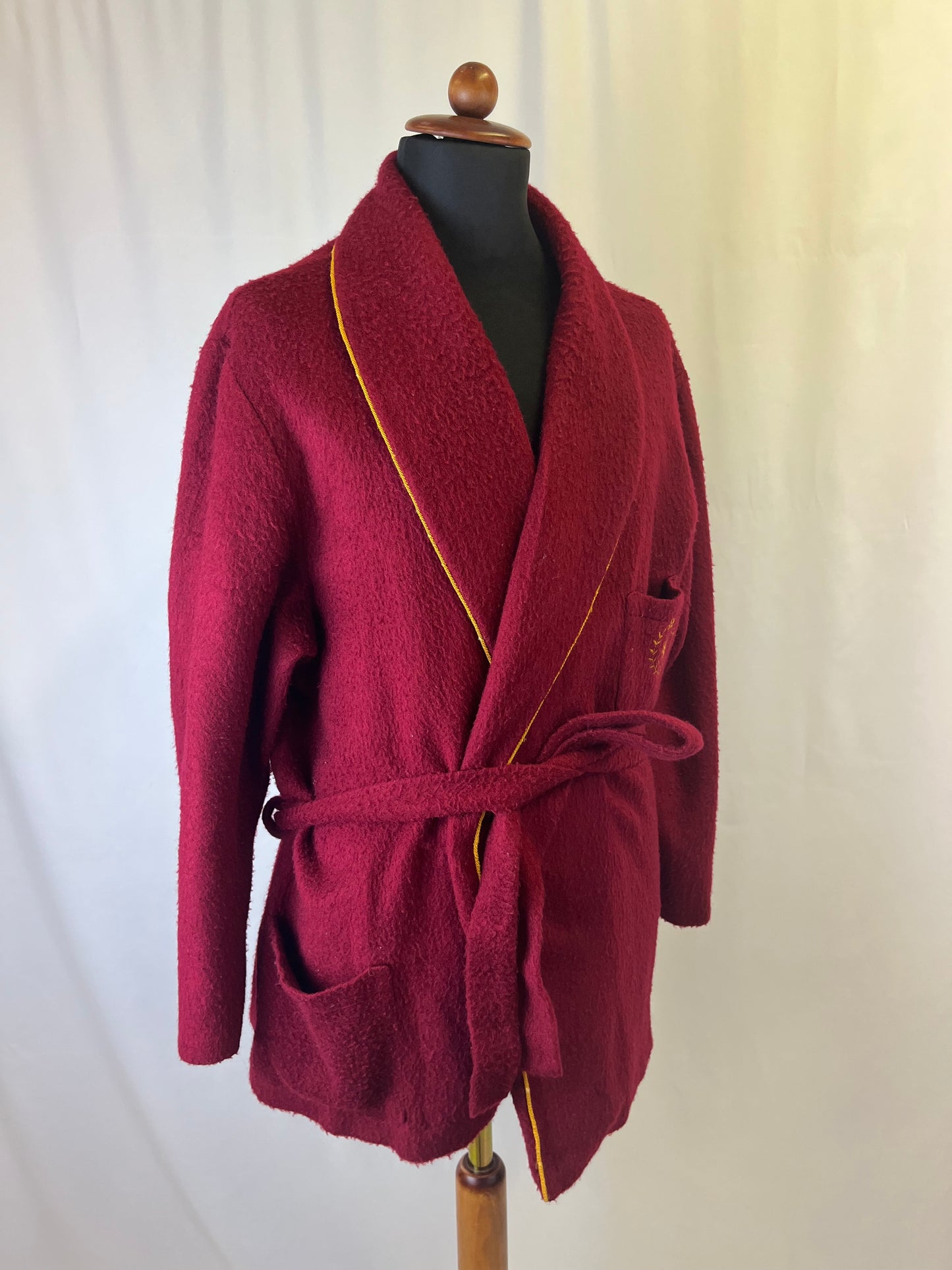 Giacca da camera borgogna XL-XXL