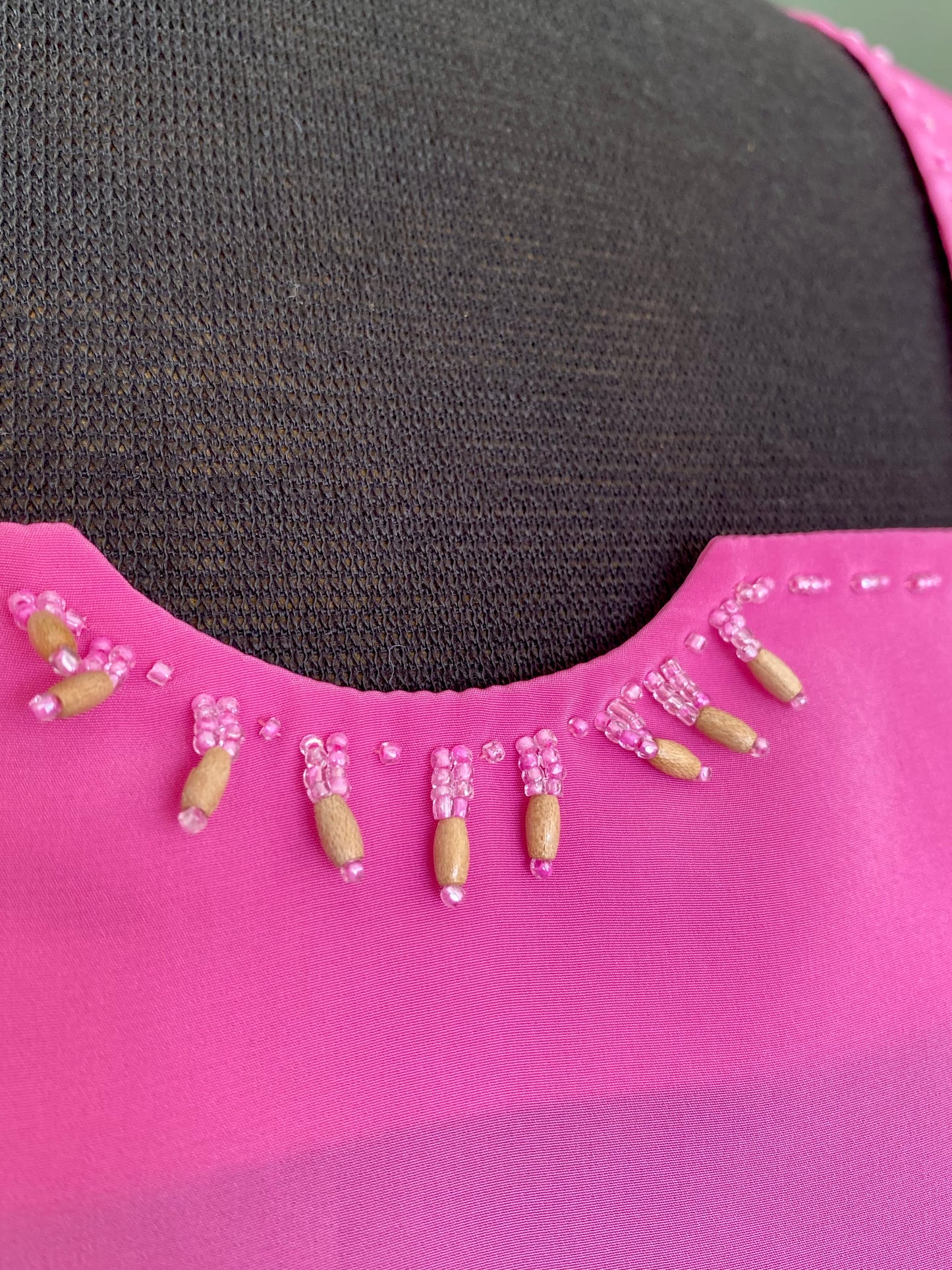 Blusa estiva fucsia in seta - TG. 44/46 circa