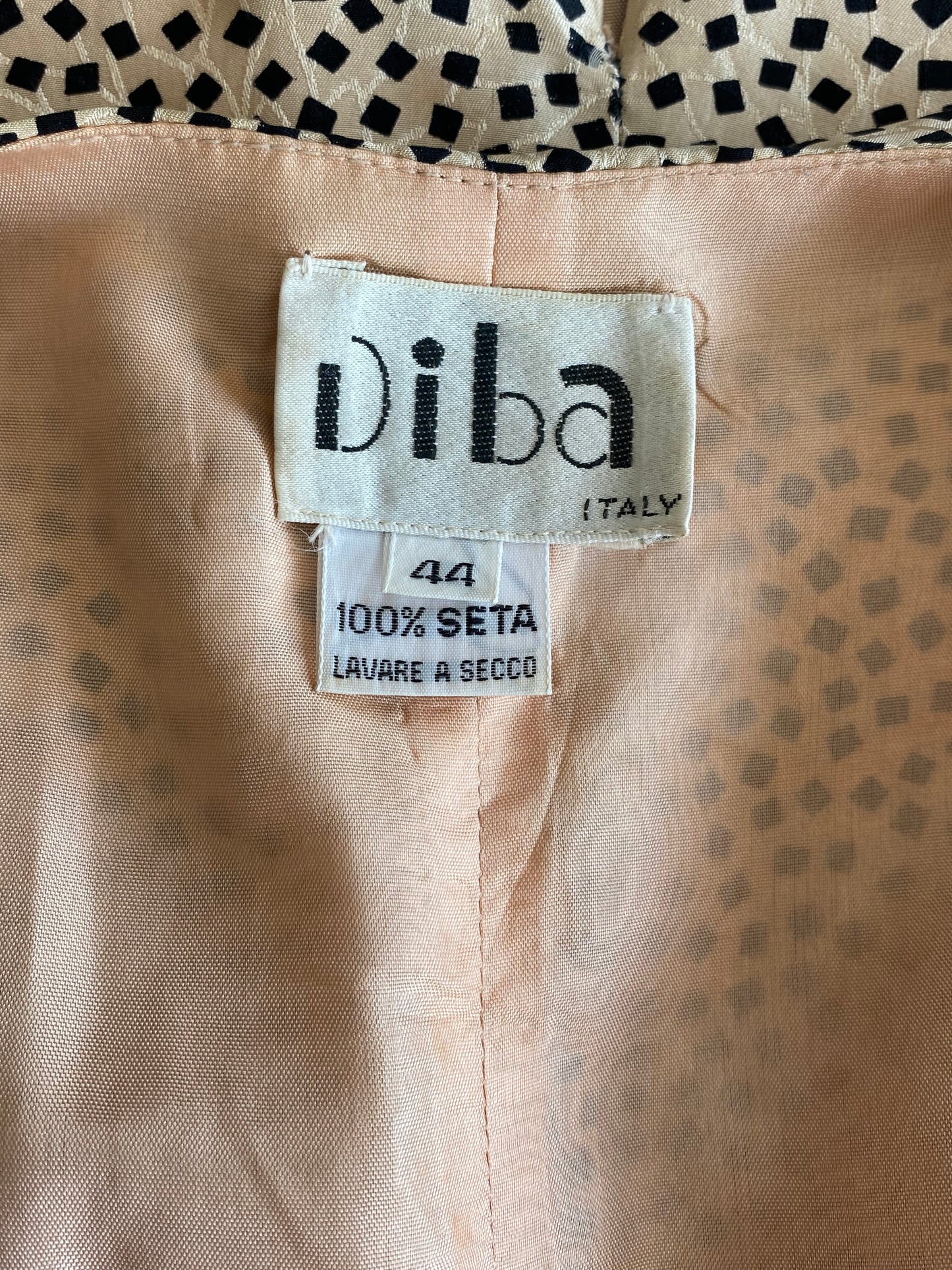 Abito anni ‘80 in seta - TG. 44