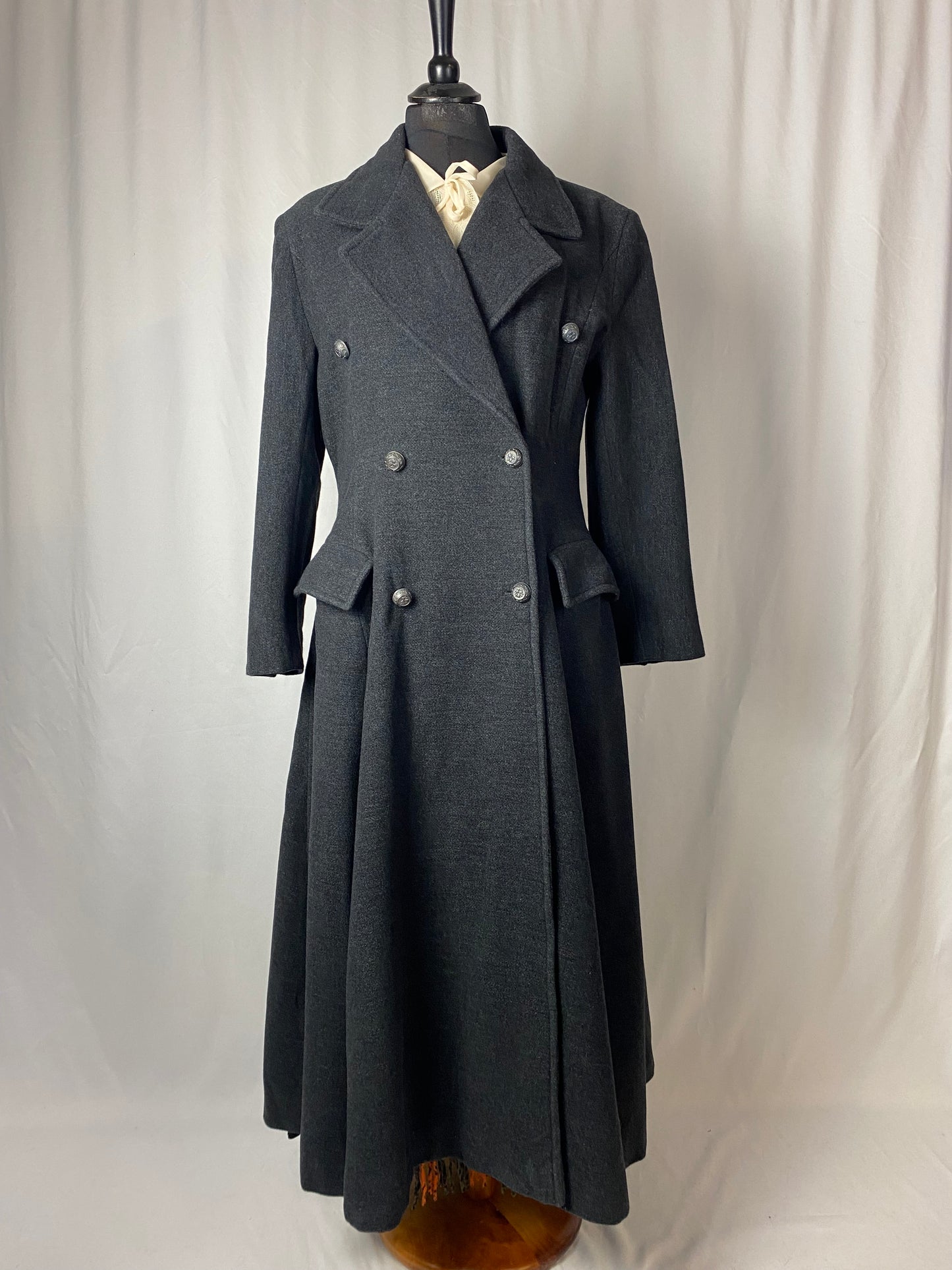 Cappotto grigio antracite a ruota - TG. 46/48/50