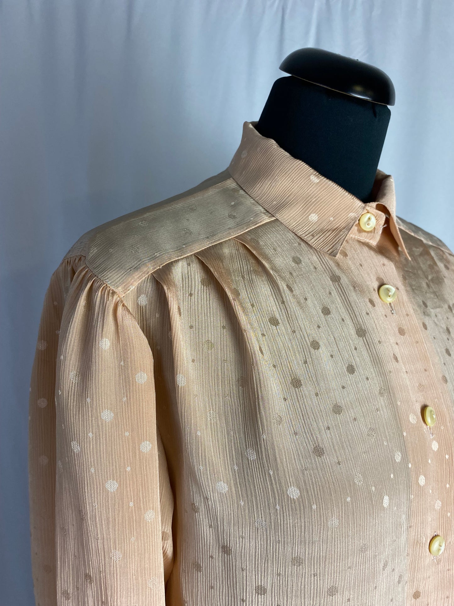 Camicia color rosa pesca - TG. 40/42