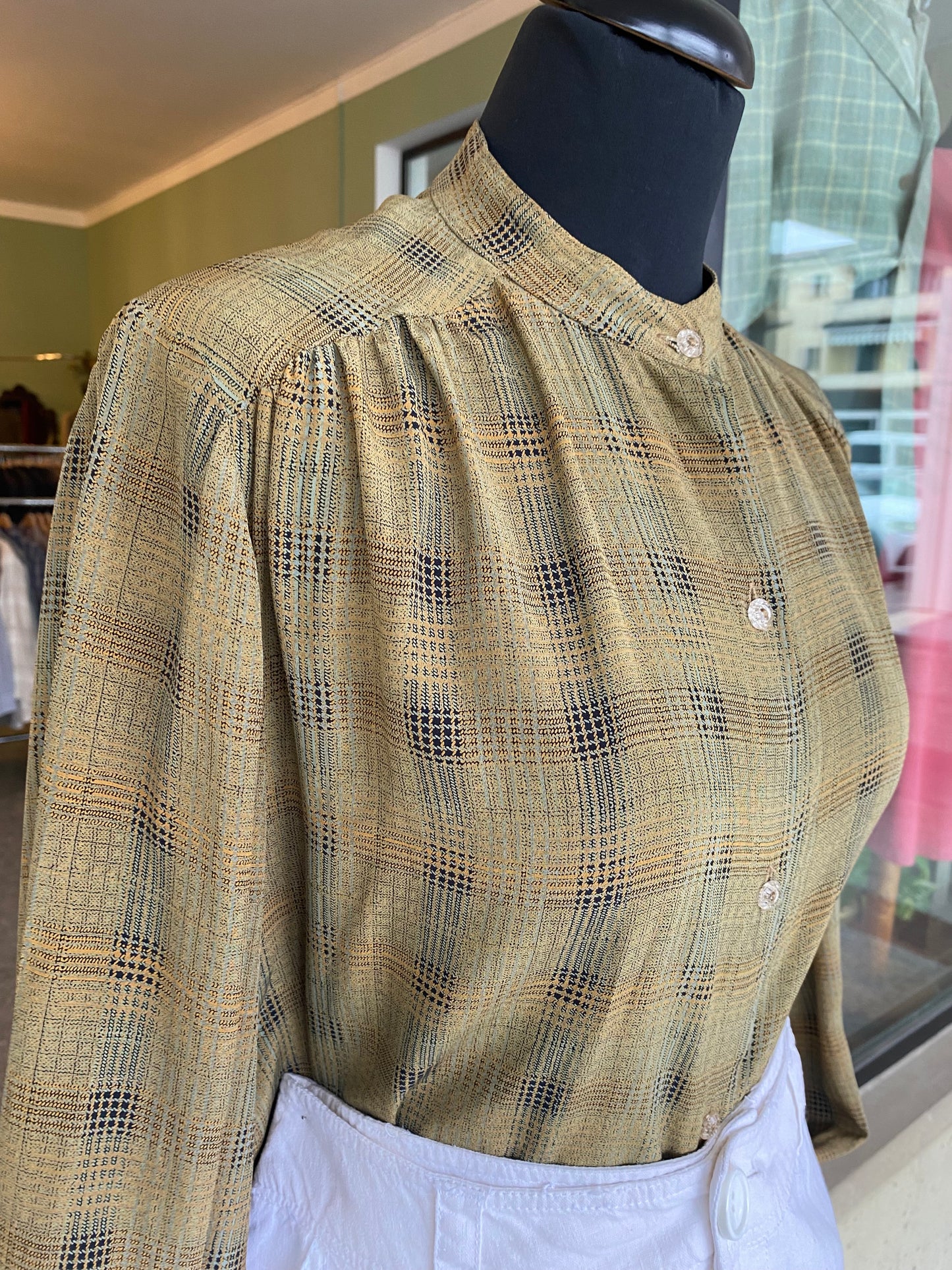 Camicia anni ‘70 misto seta - TG. 42/44