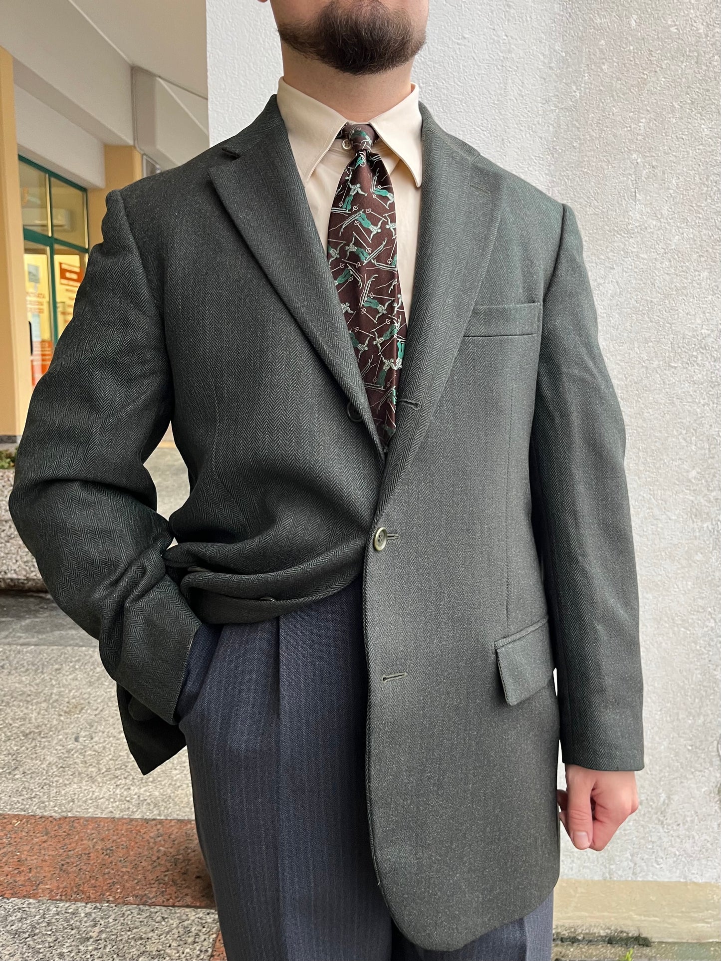 Giacca tweed anni ‘90 tg. 52
