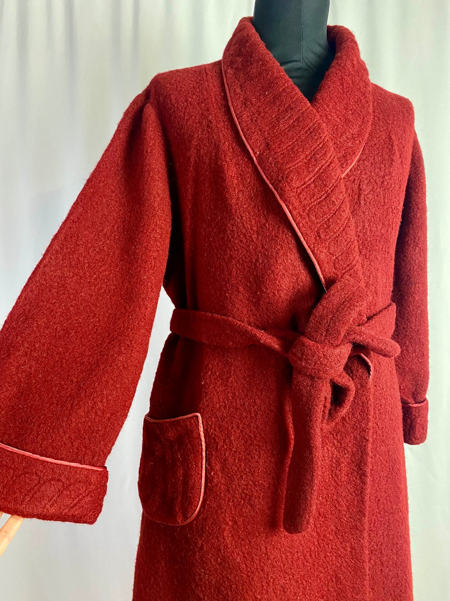 Vestaglia di lana rossa - TG. 40/42