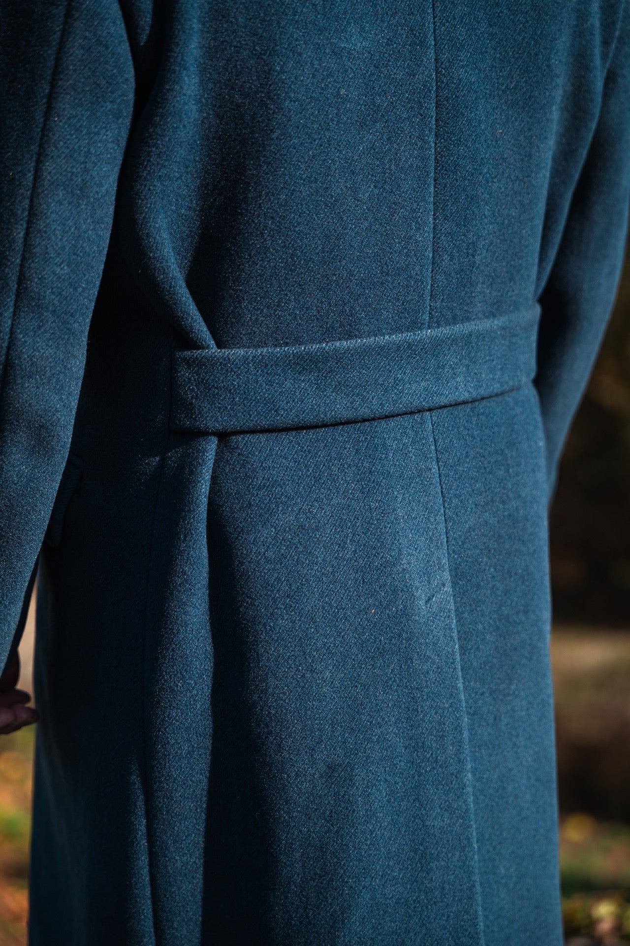 Cappotto doppiopetto anni '40 tg. 52-54