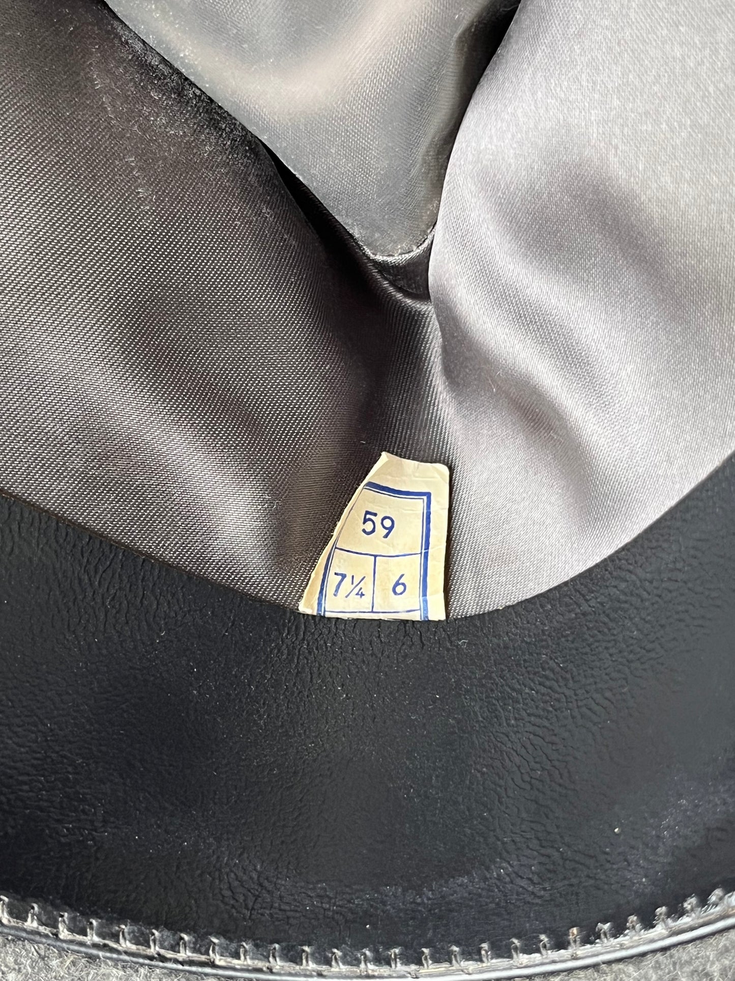 Cappello fedora in lapin anni ‘50