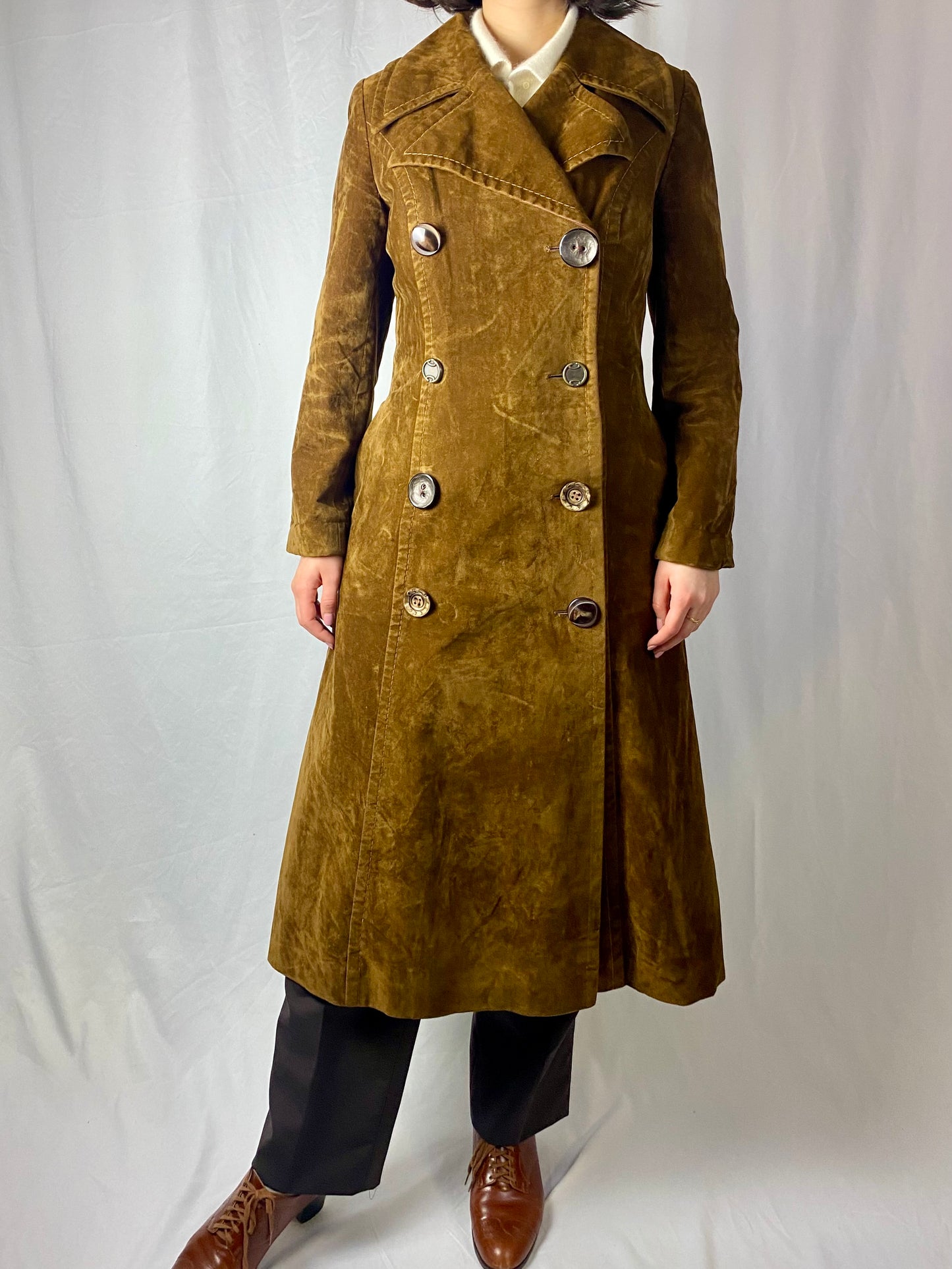 Cappotto in camoscio anni ‘70 - TG. 40