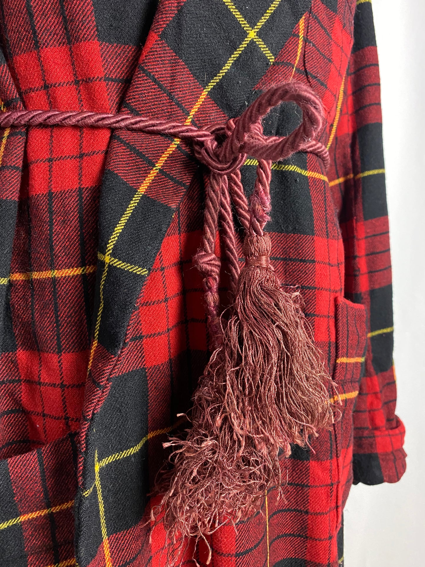 Vestaglia da camera tartan taglia M-L