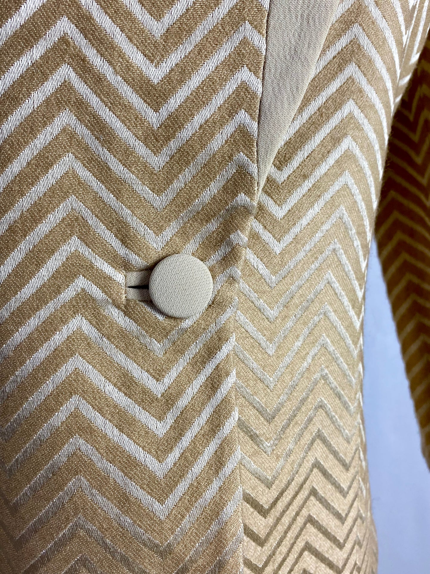 Giacca fantasia Chevron- TG. 40/42