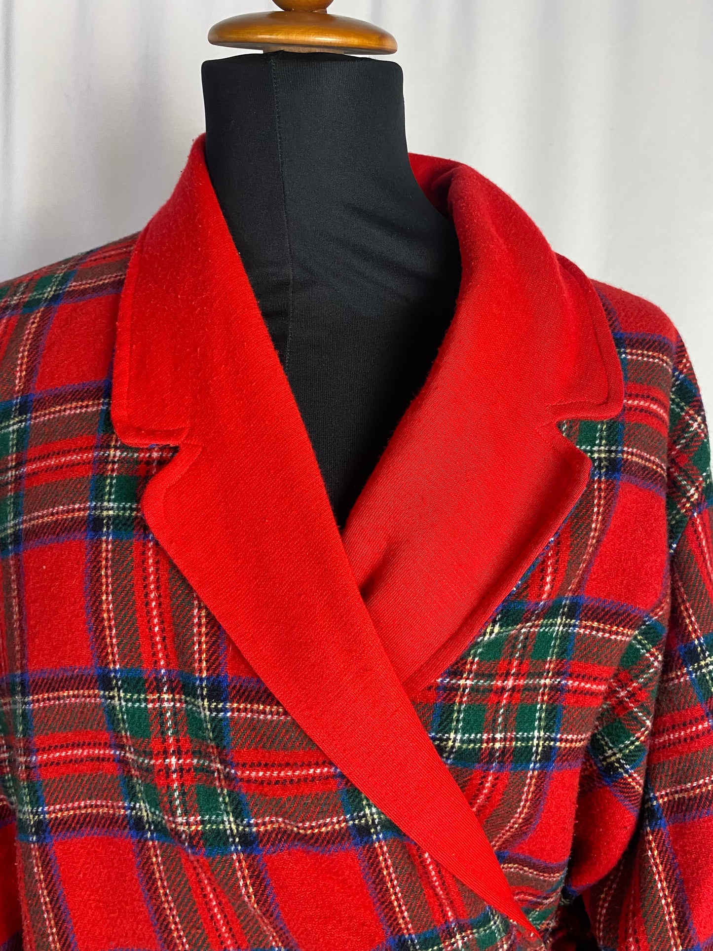 Vestaglia in lana tartan - TG. 48/50/52