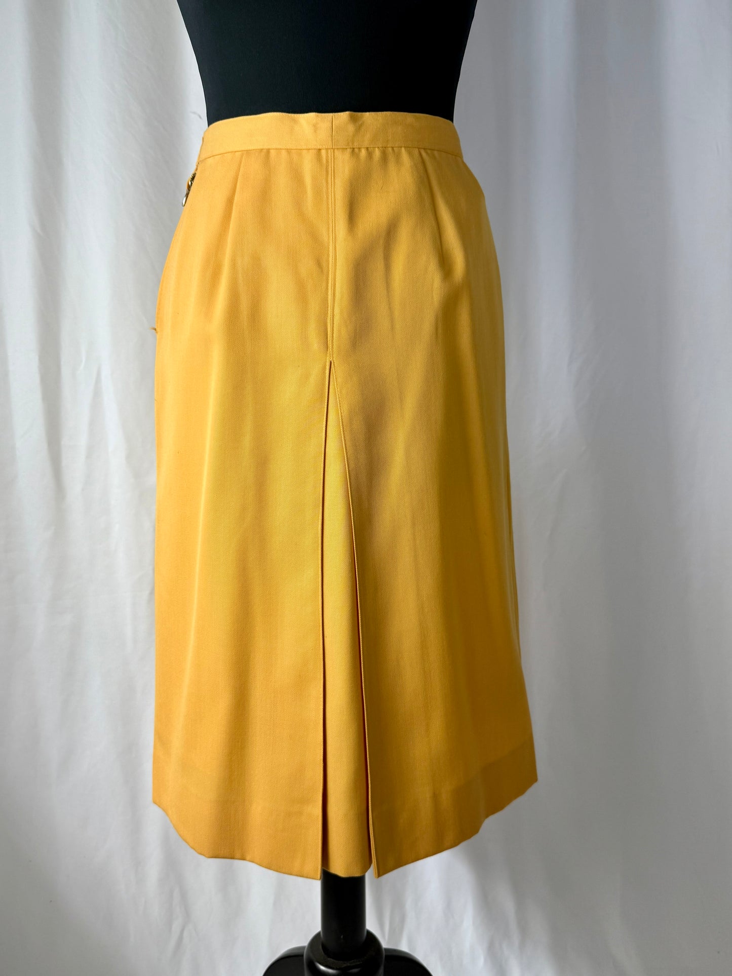 Tailleur anni ‘70 giallo ocra - TG. 40