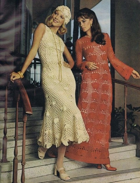 Abito anni ‘60 crochet - TG. 38/40