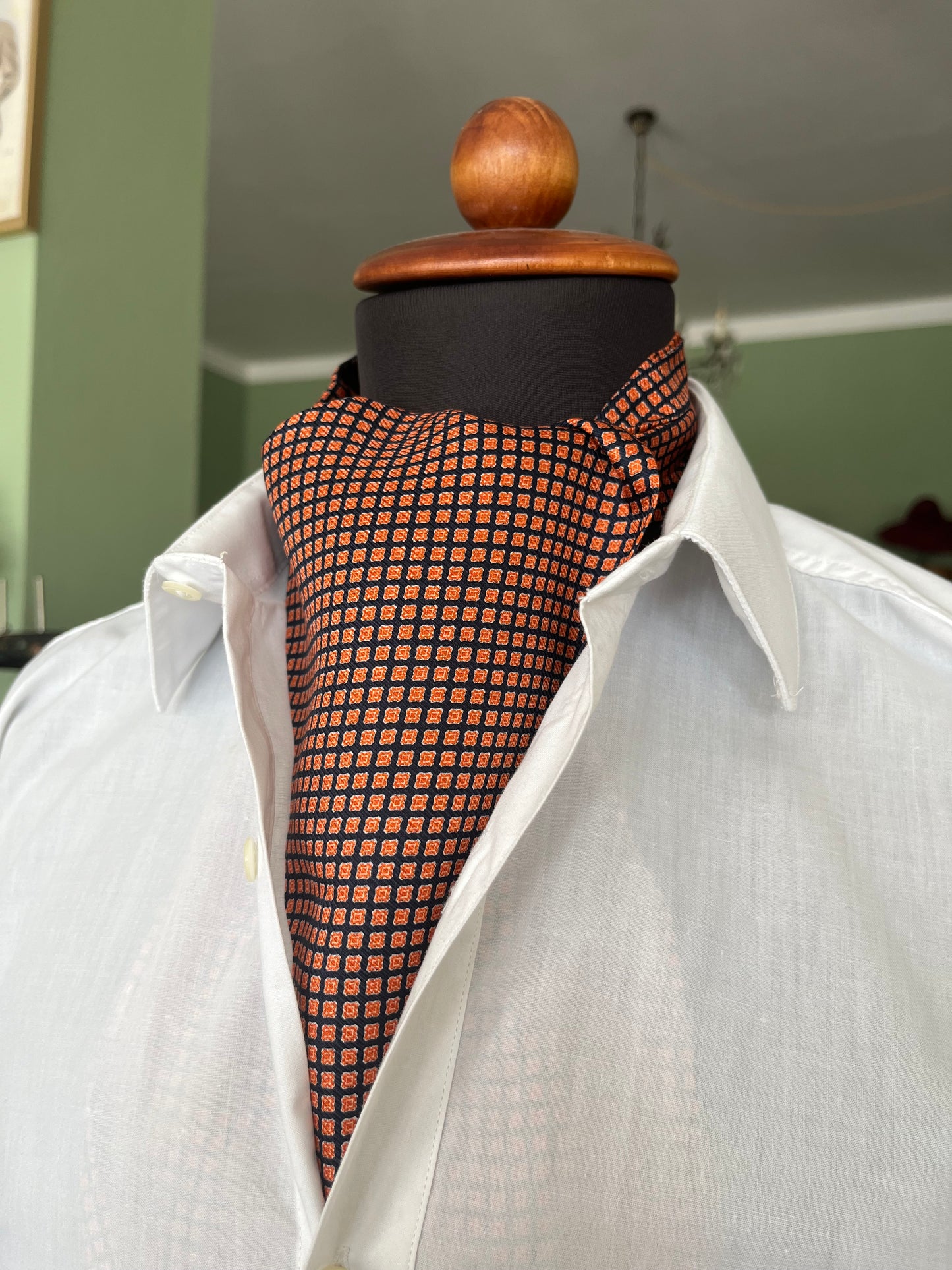 Ascot seta microfantasia