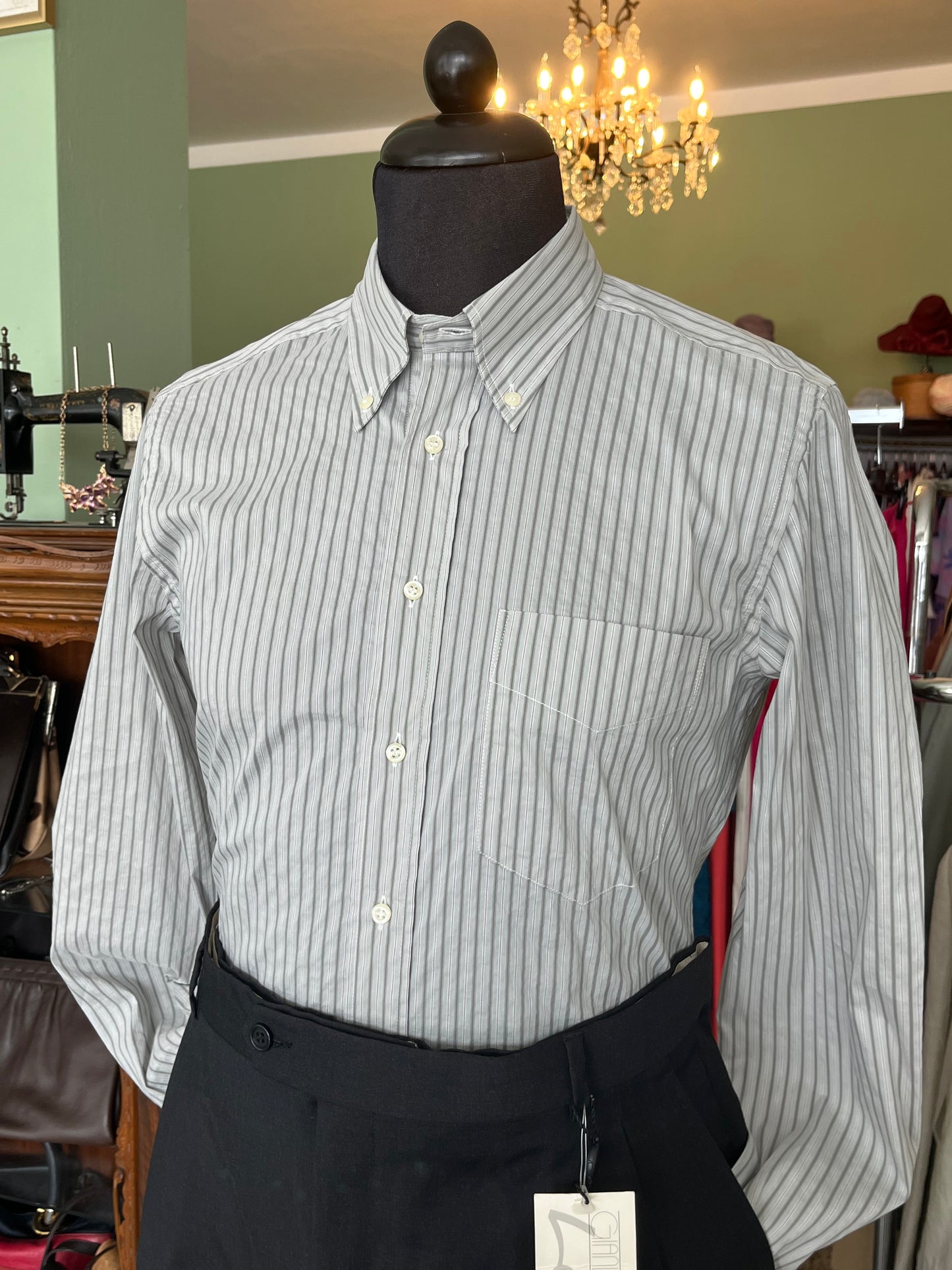 Camicia anni ‘80 elasticizzata tg. S-M