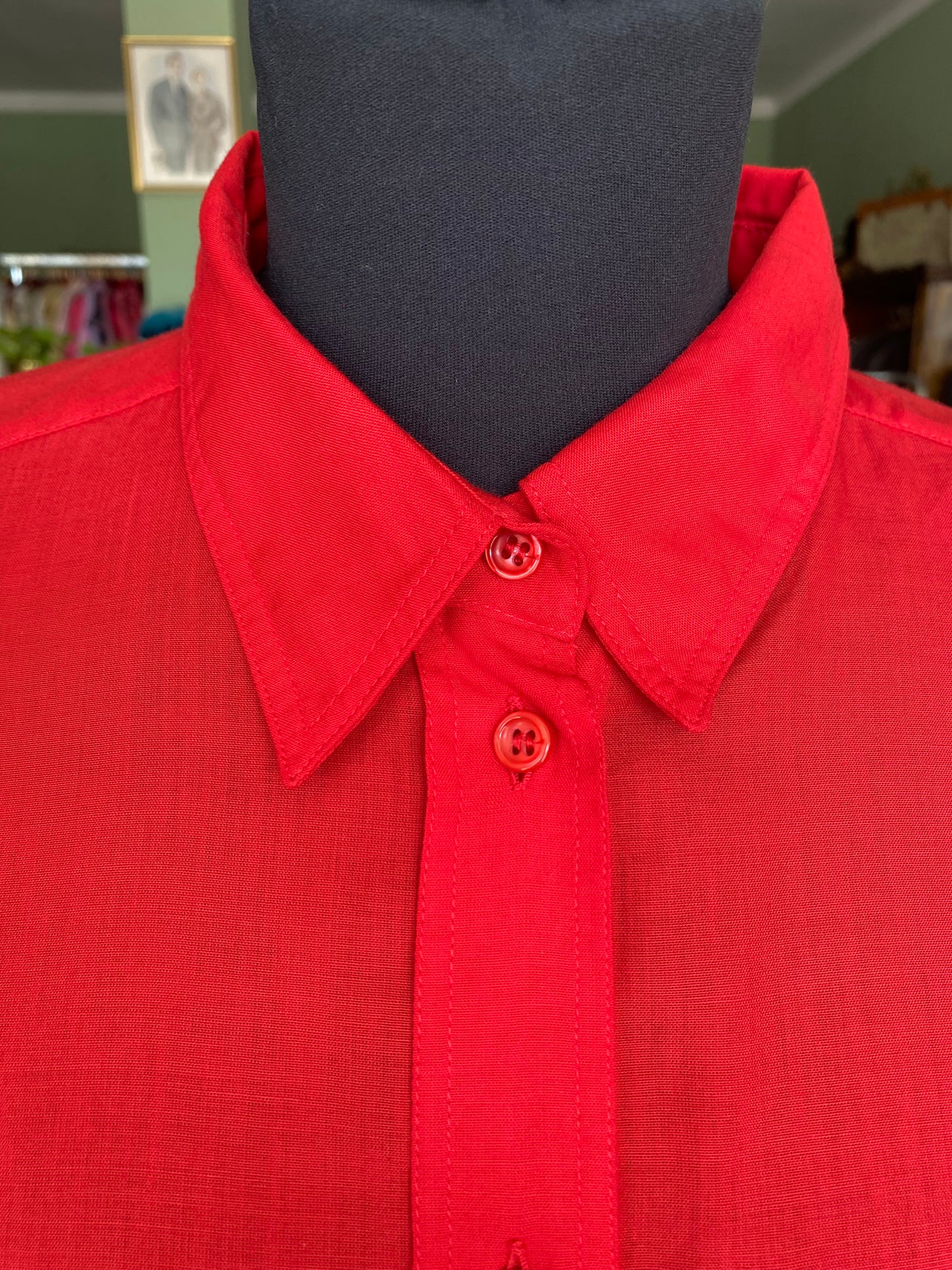 Camicia anni ‘80 rossa - TG. 44