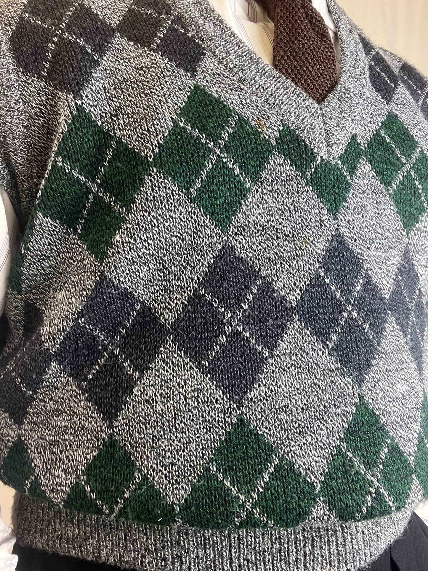 Gilet in maglia anni ‘80 tg. L-XL