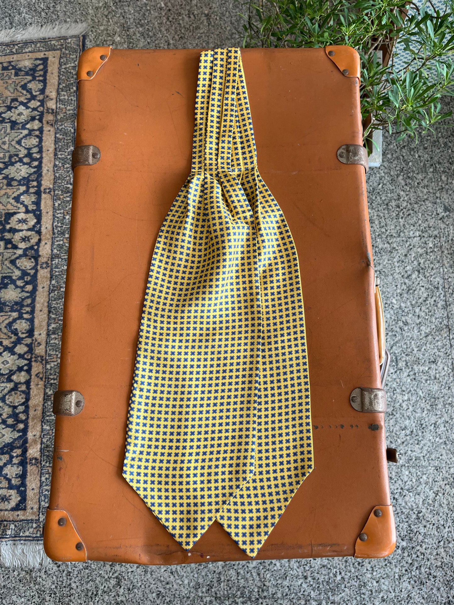 Ascot seta micro-fantasia