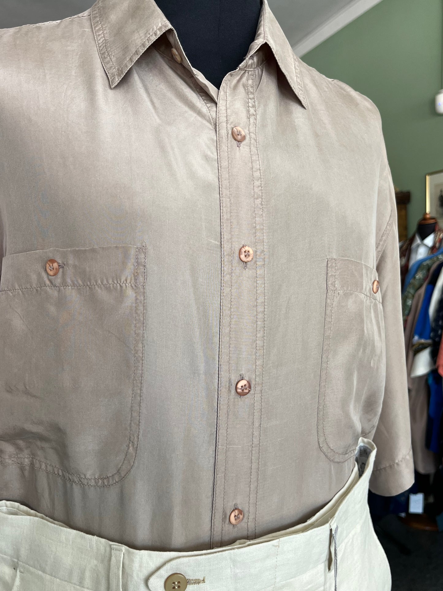 Camicia a maniche corte tg. M-L