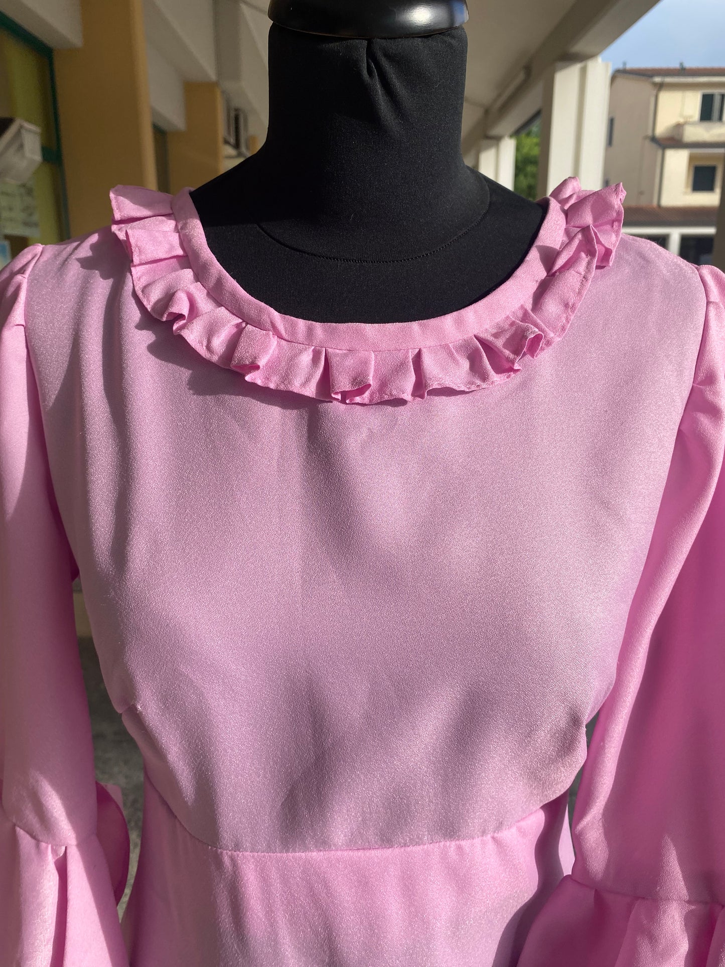 Maxi dress rosa orchidea - TG. 40/42