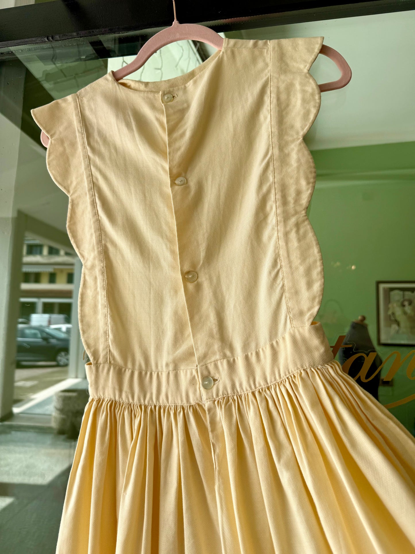 Abito giallo da giorno anni ‘50 - TG. 38