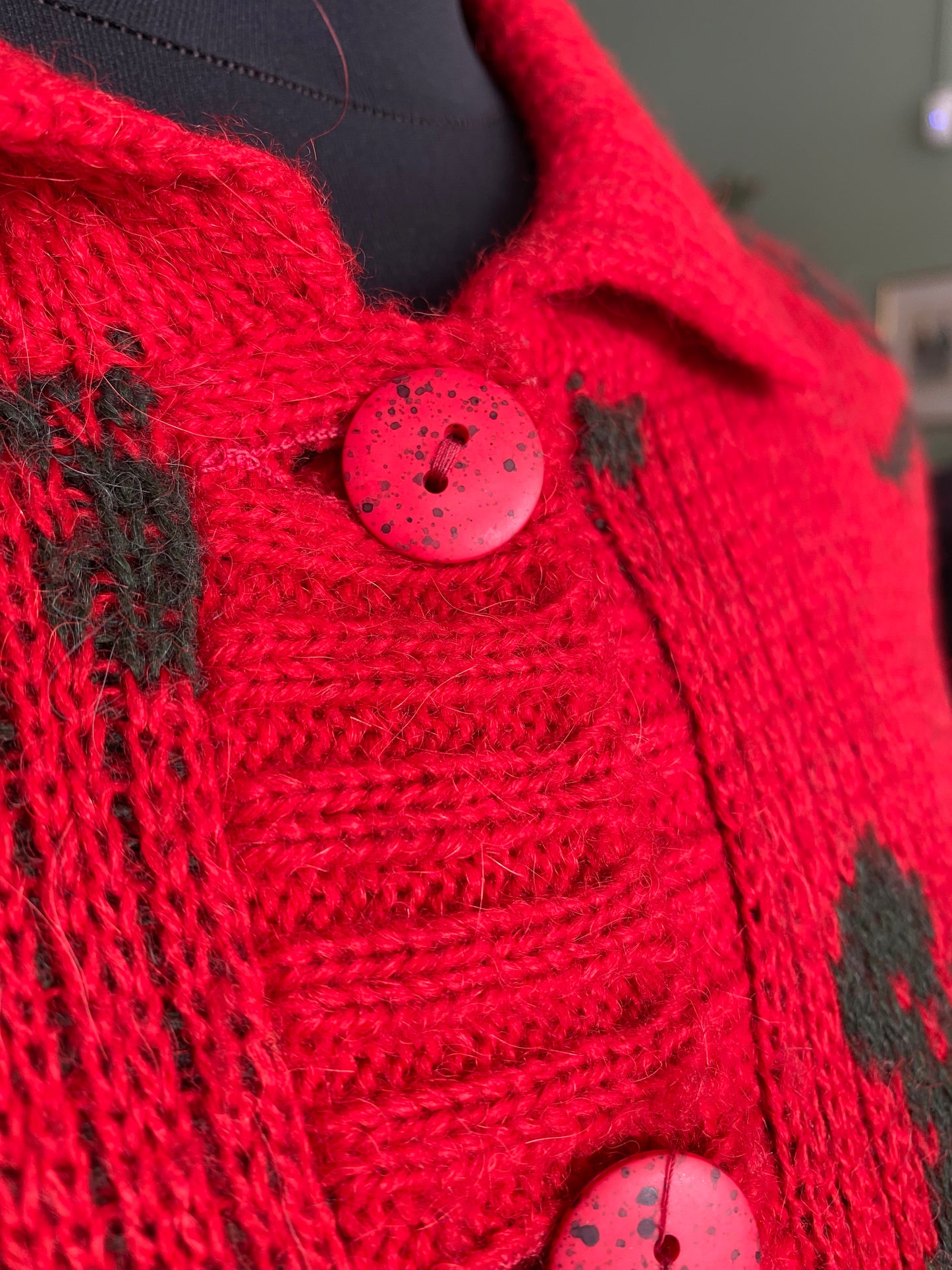 Abito in lana con aghifogli - TG. 42/44/46