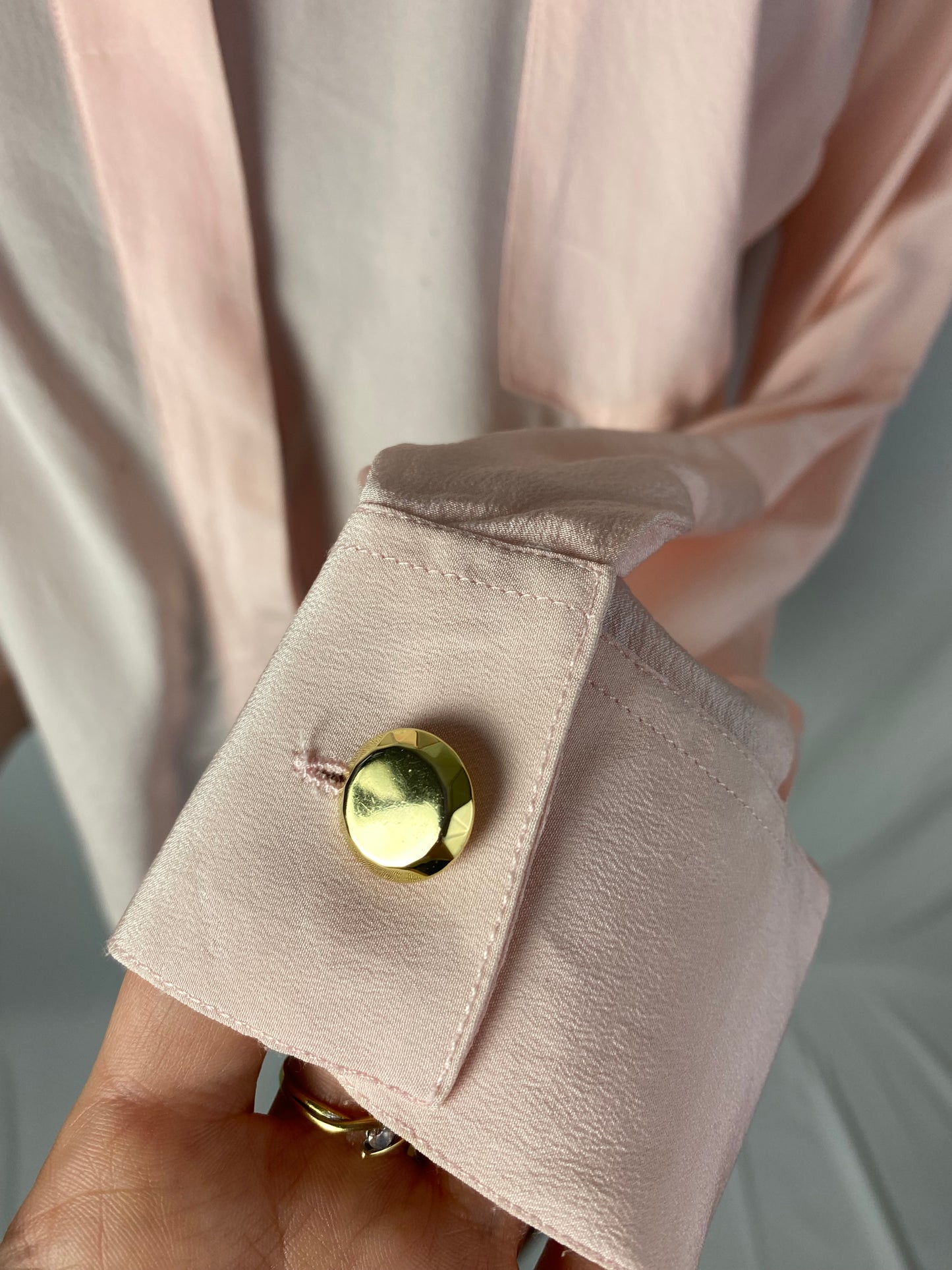 Camicia rosa in seta - TG. 42/44