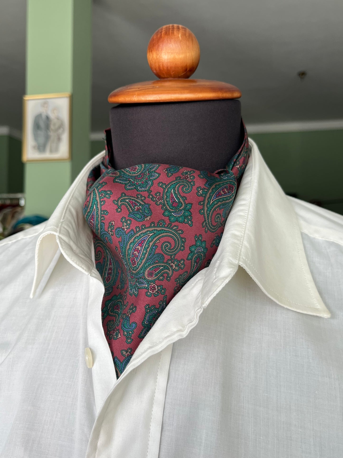 Ascot seta paisley