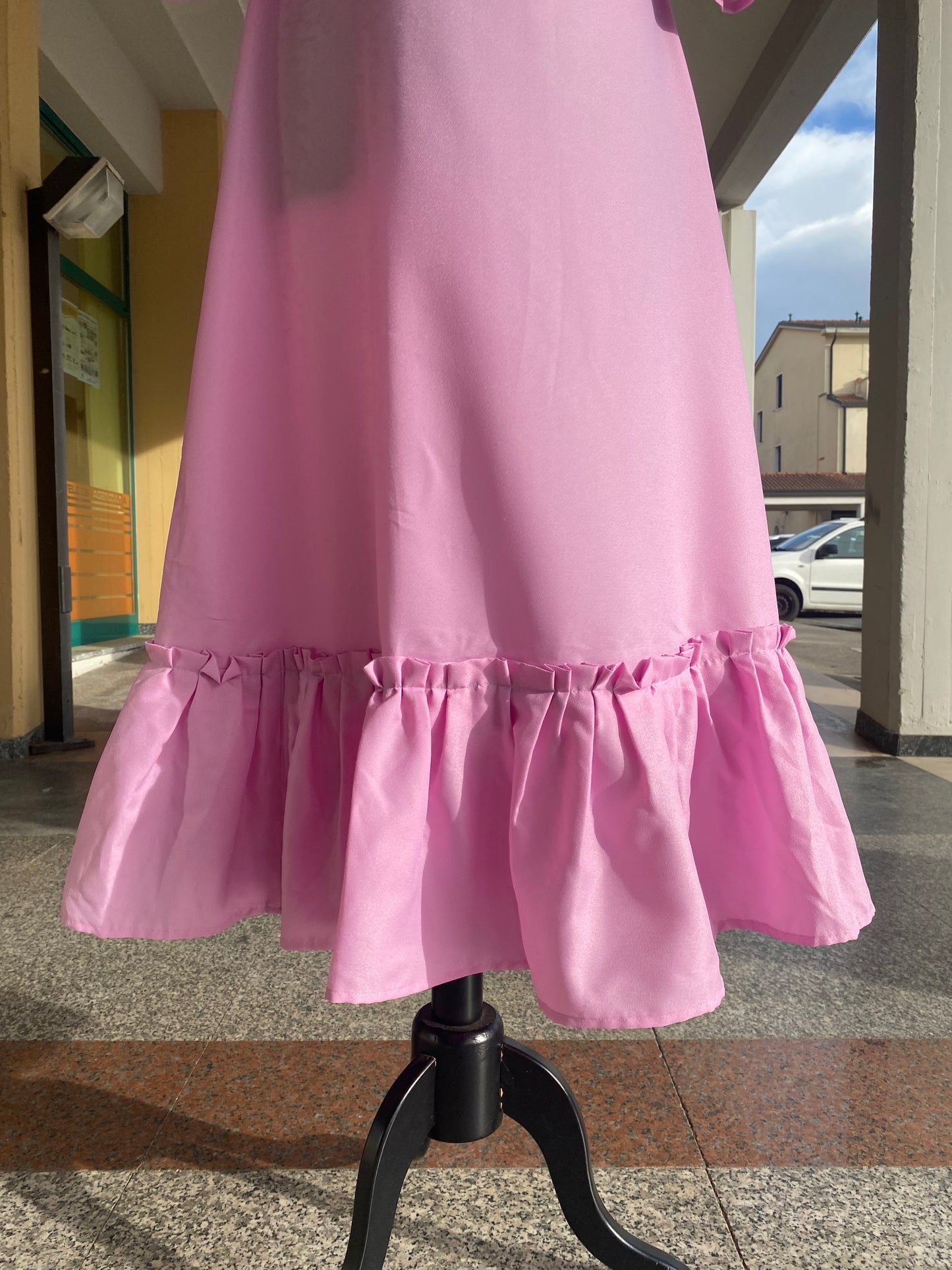 Maxi dress rosa orchidea - TG. 40/42