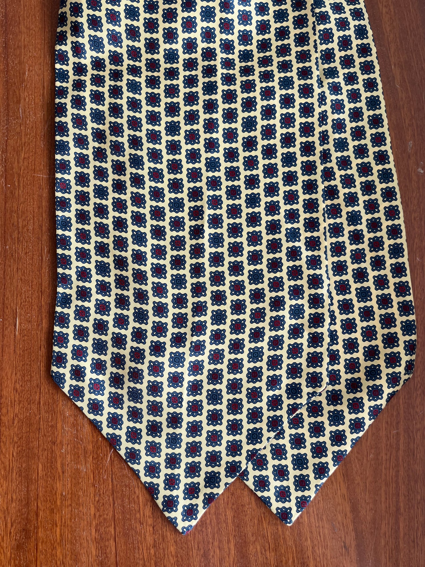 Ascot seta micro-fantasia