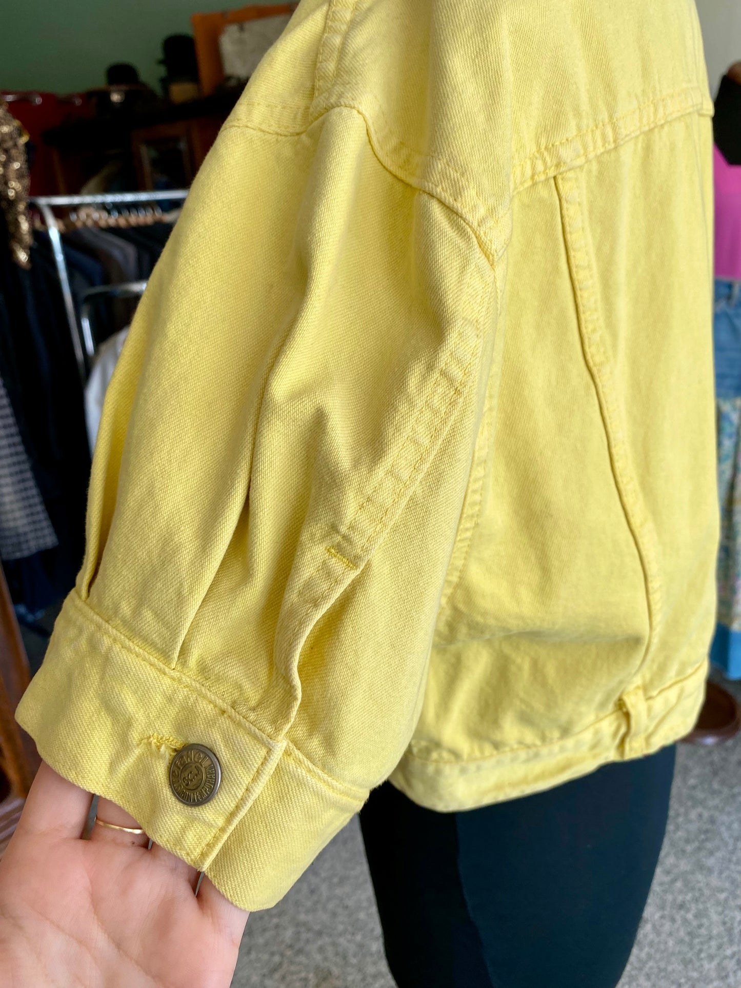 Completo denim giallo anni ‘90 - TG. 38