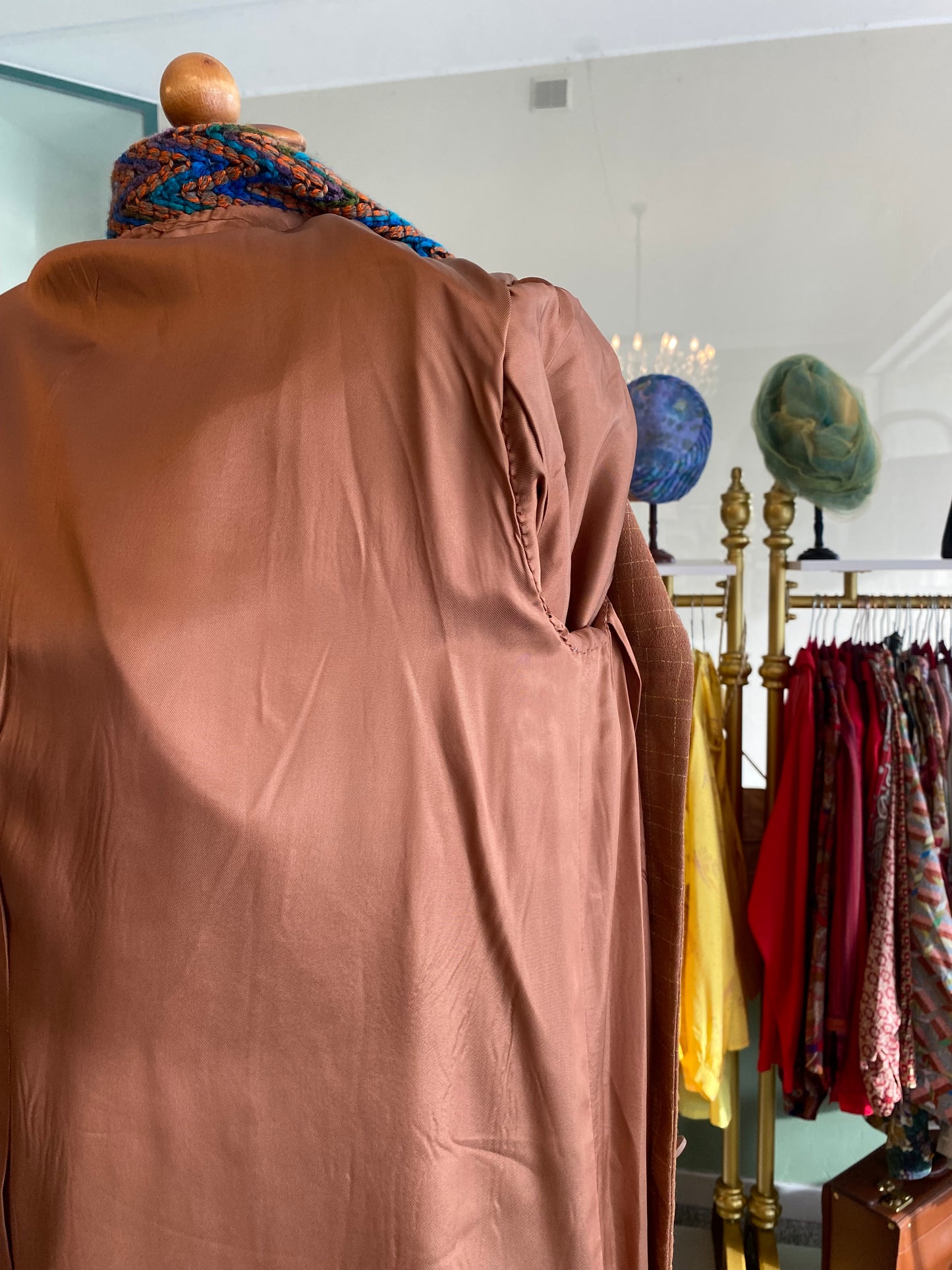 Tailleur giacca + abito anni ‘70 - TG. 50