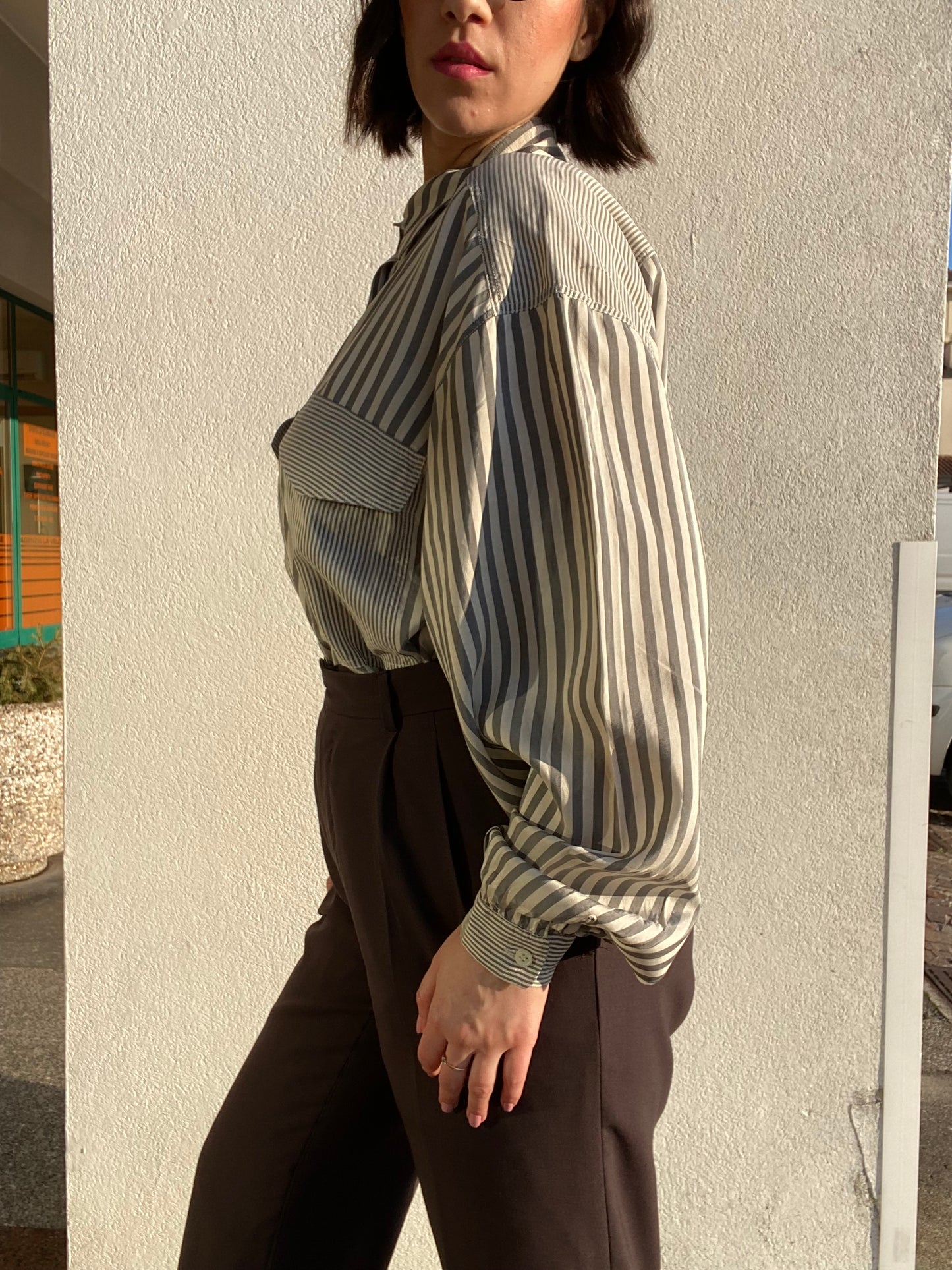 Camicia 100% seta - TG. U