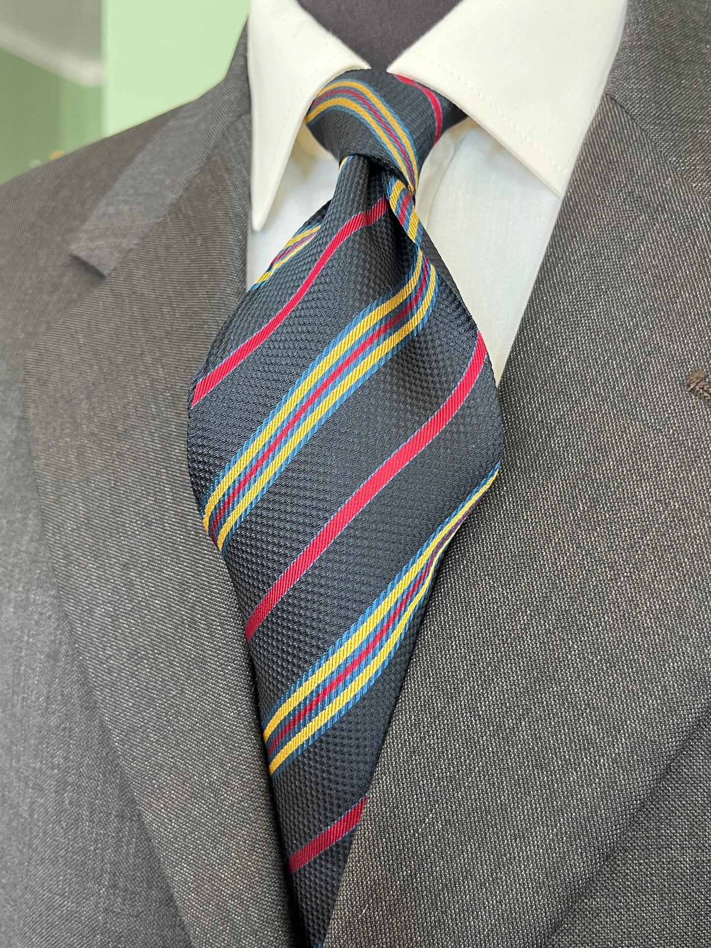 Cravatta anni ‘90 regimental