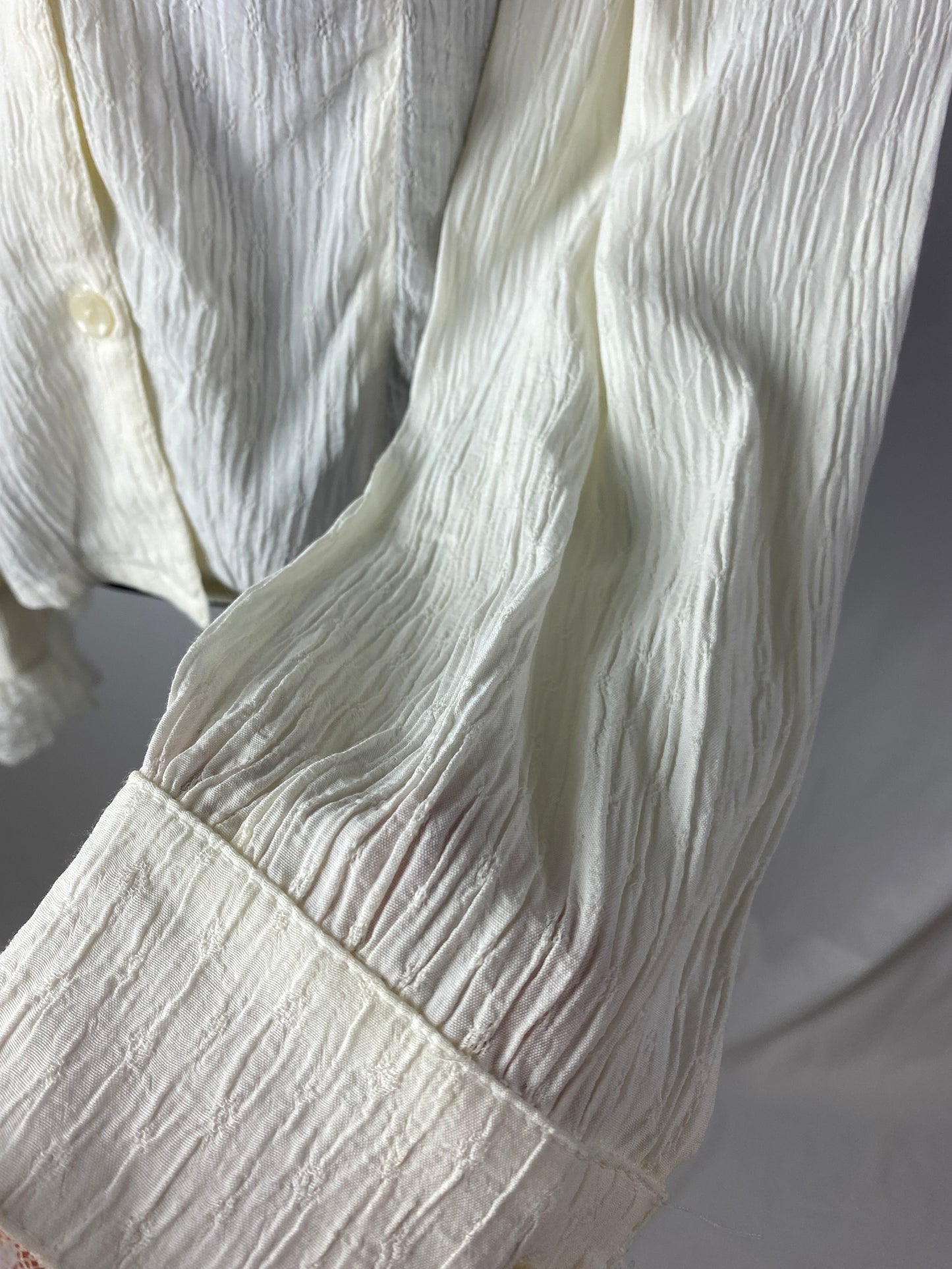 Camicia in cotone goffrato - TG. 44