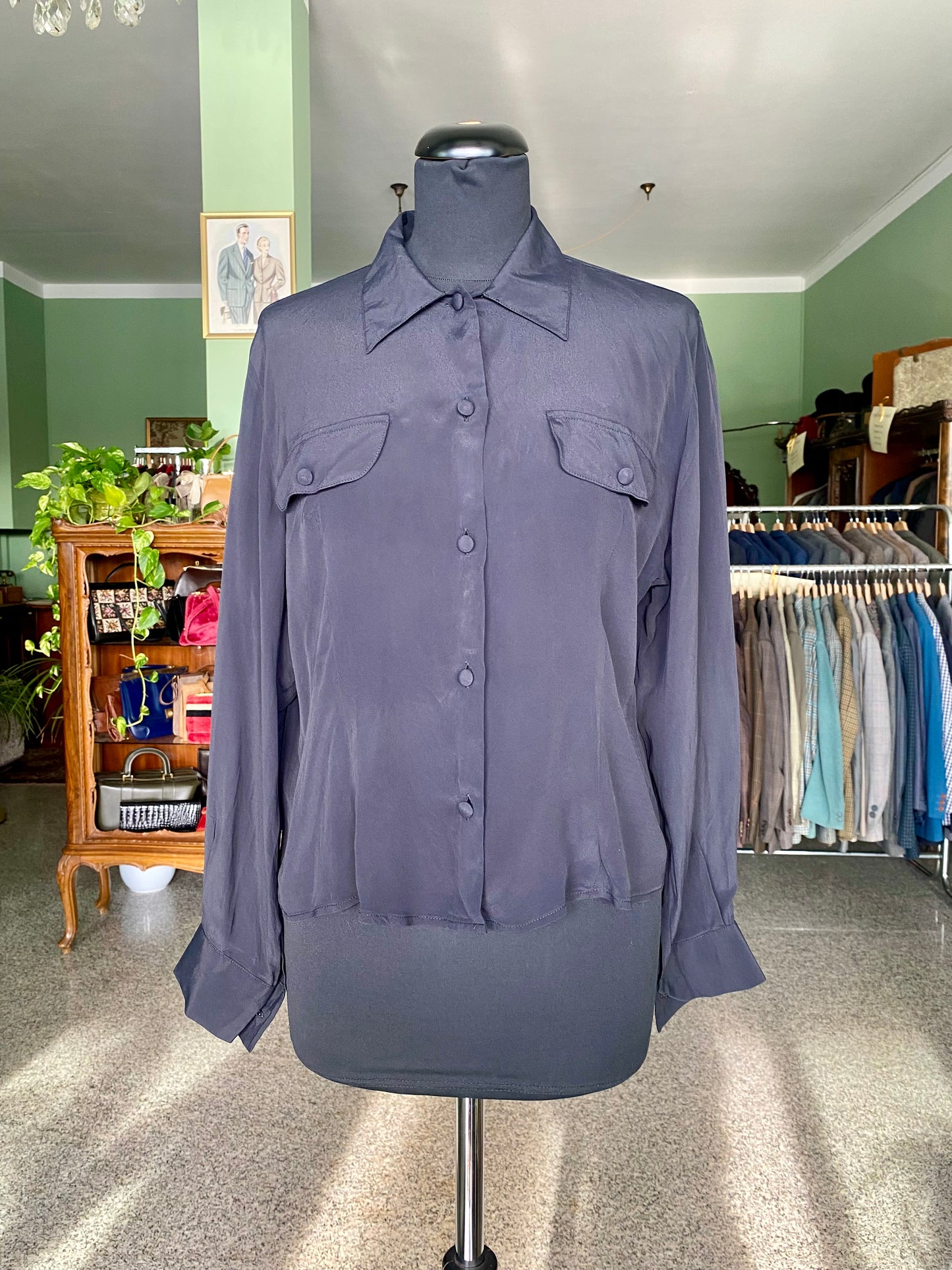 Camicia in 100% seta - TG. 42