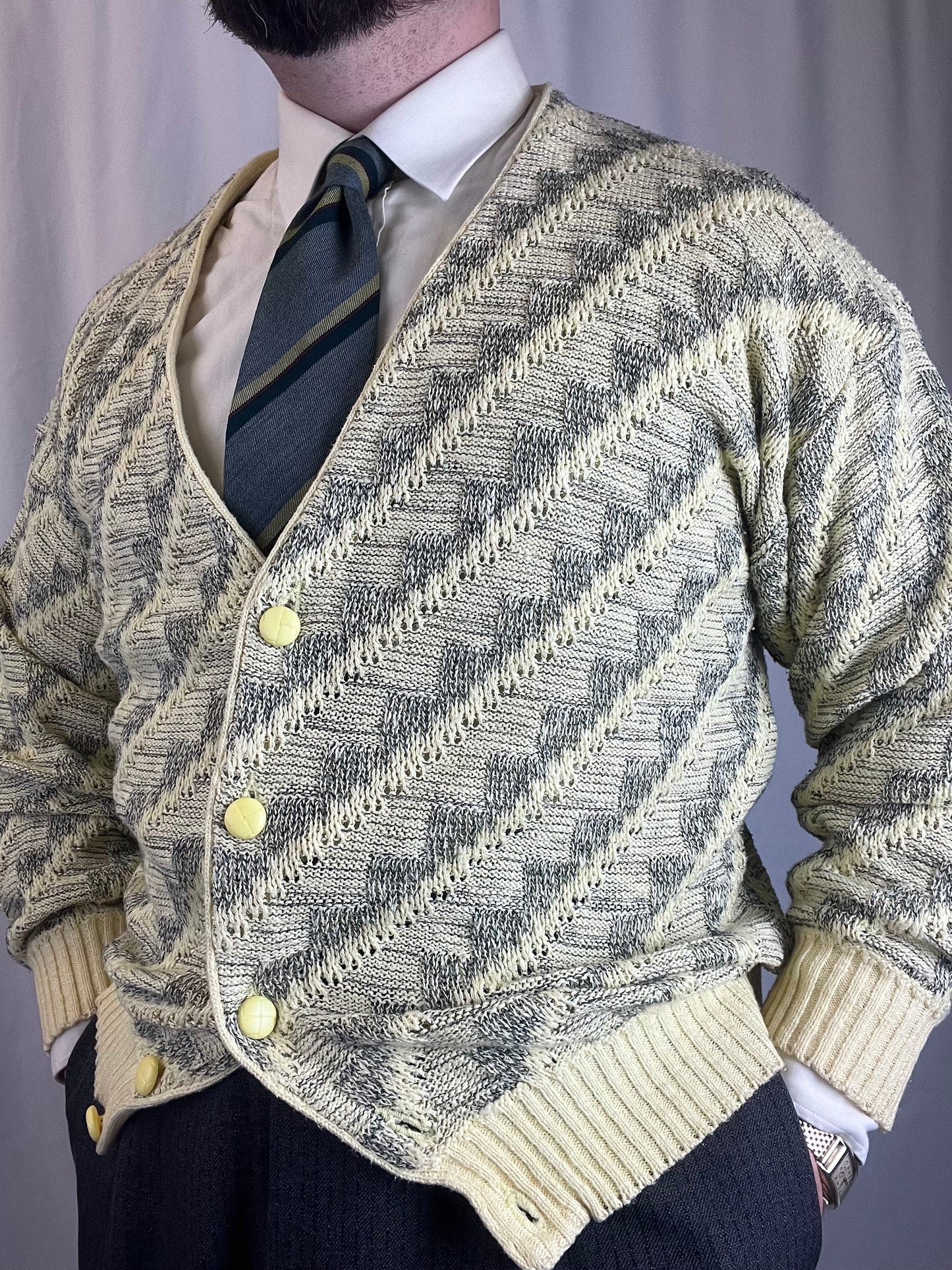 Cardigan anni '80 M-L