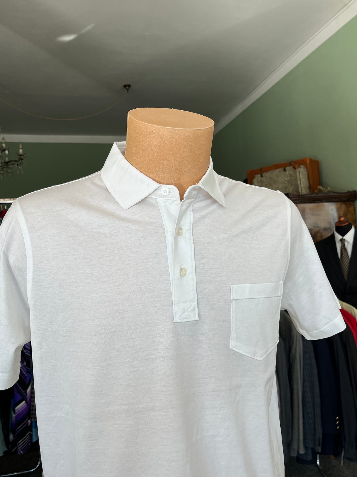 Polo a maniche corte puro cotone tg. 48