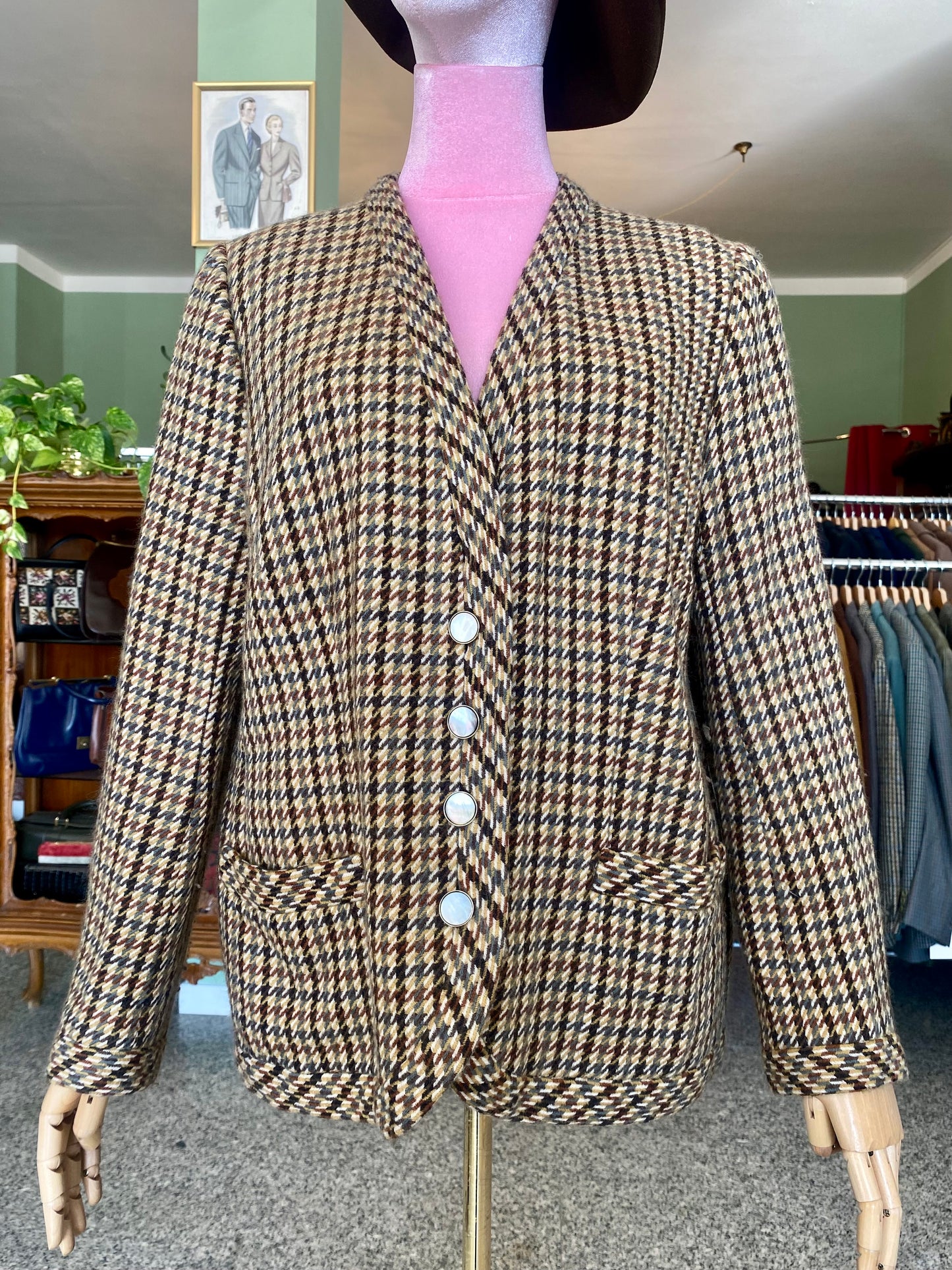 Giacca sartoriale in pied de poule - TG. 44/46