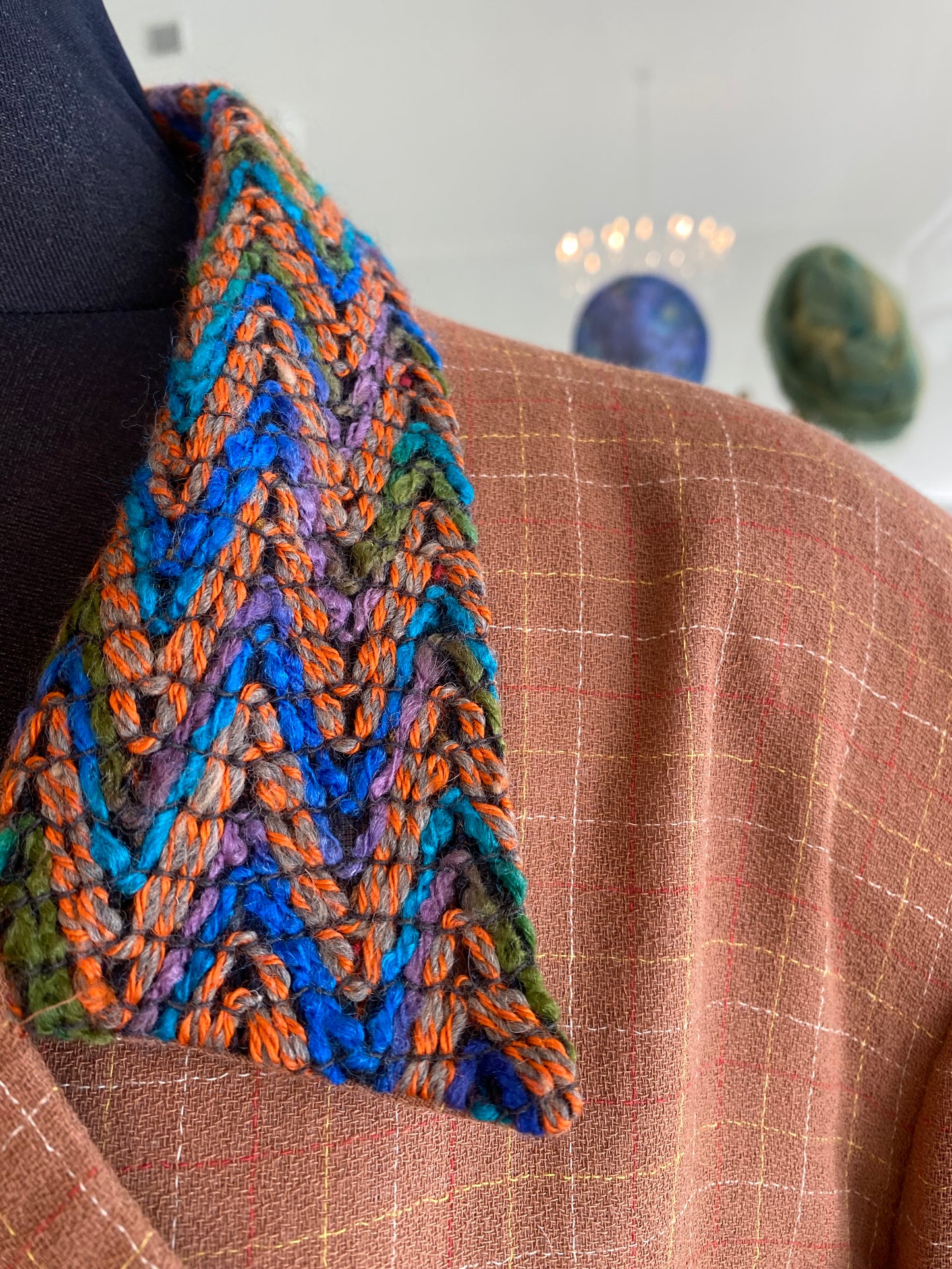 Tailleur giacca + abito anni ‘70 - TG. 50