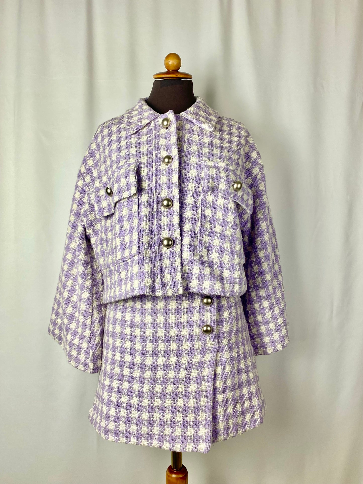 Tailleur pied de poule lilla - TG. 38/40