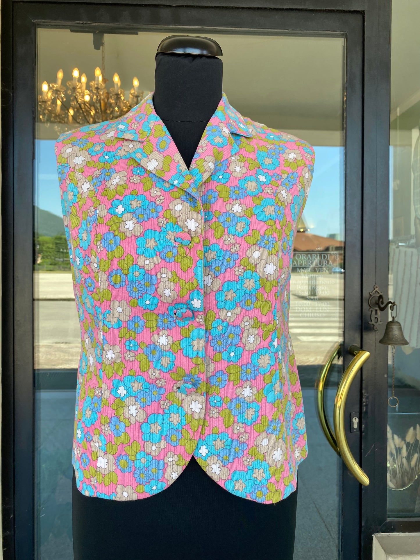 Completo anni ‘60 gilet + gonna - TG. 38
